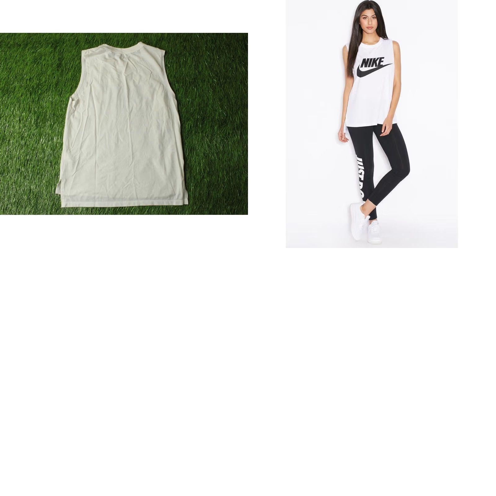 Nike Nike Women Casual Vest Shirt 2016 XS White Sleeveless Tee Jersey Size XS / US 0-2 / IT 36-38 - 8 Thumbnail