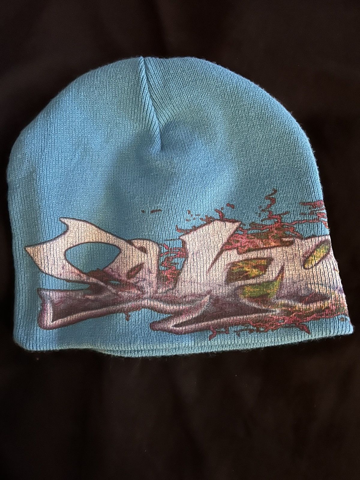 Supreme × Vintage Supreme Fat Tip Graffiti Beanie 2001 | Grailed
