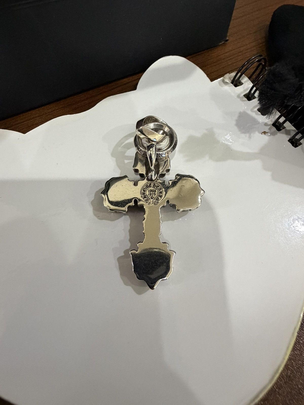 Chrome Hearts Chrome hearts Filigree Cross with bale xs Size ONE SIZE - 3 Thumbnail