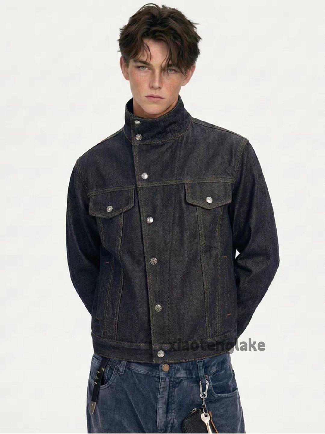 Vintage xz denim workwear carpenter cargo hiphop jacket Size US L / EU 52-54 / 3 - 4 Thumbnail