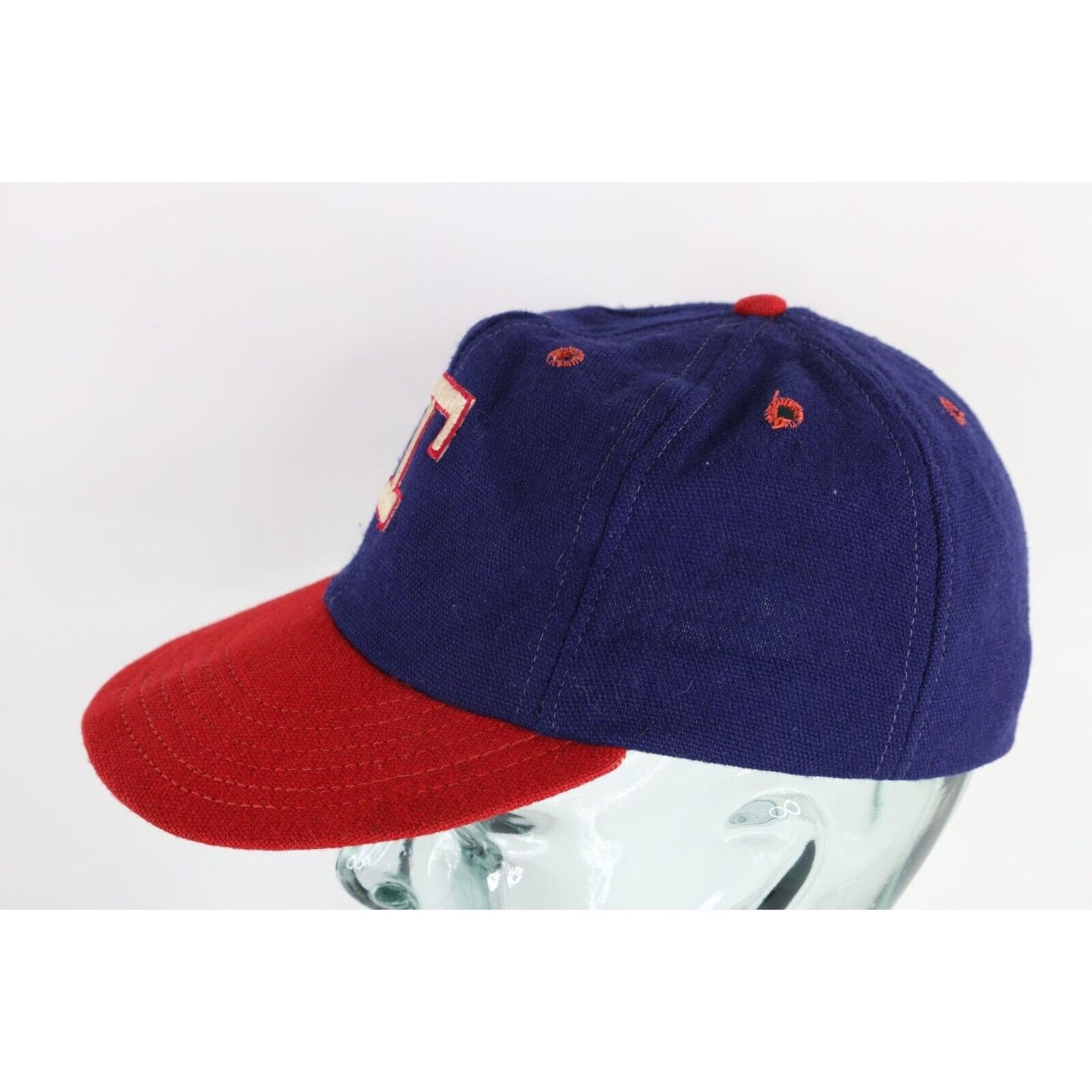 Vintage Vintage 70s Distressed Wool Texas Rangers Baseball Hat Size ONE SIZE - 4 Thumbnail