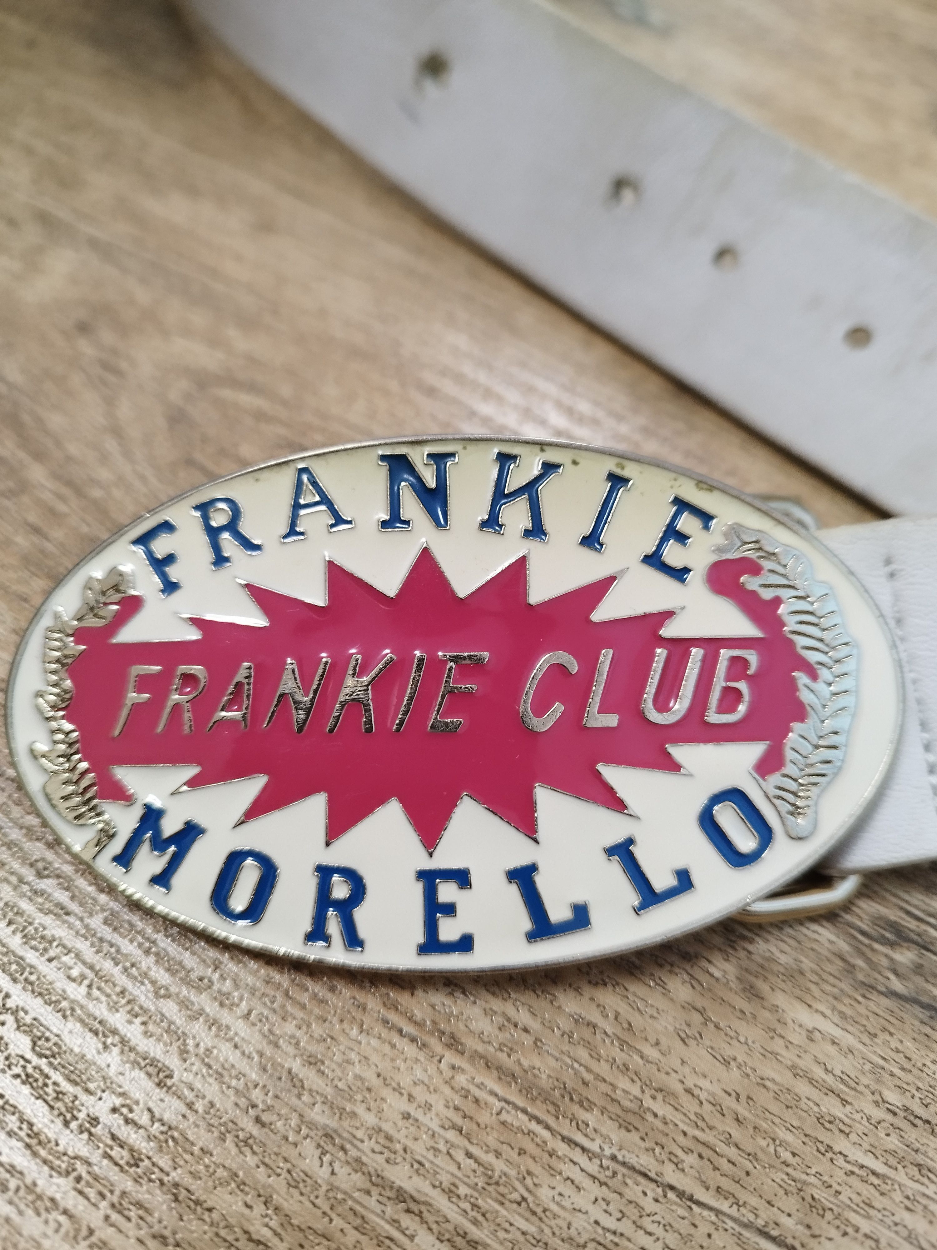 Frankie Morello Vintage Frankie Morello Milan Leather Belt Frankie Club Size ONE SIZE - 7 Thumbnail