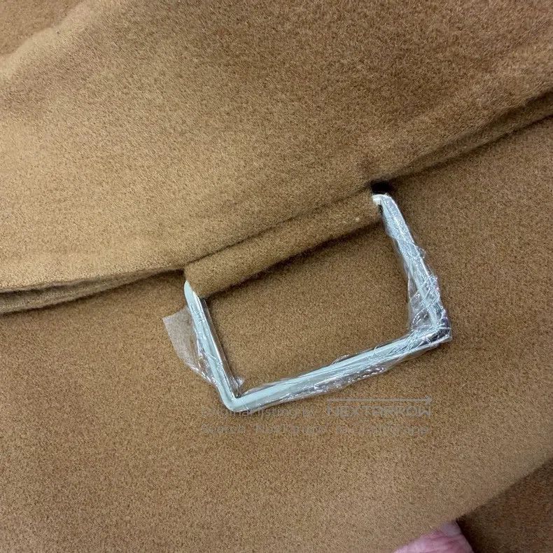 Hermes Hermes Gold Brown Single-Breasted Cashmere Long Coat Size M / US 6-8 / IT 42-44 - 4 Thumbnail