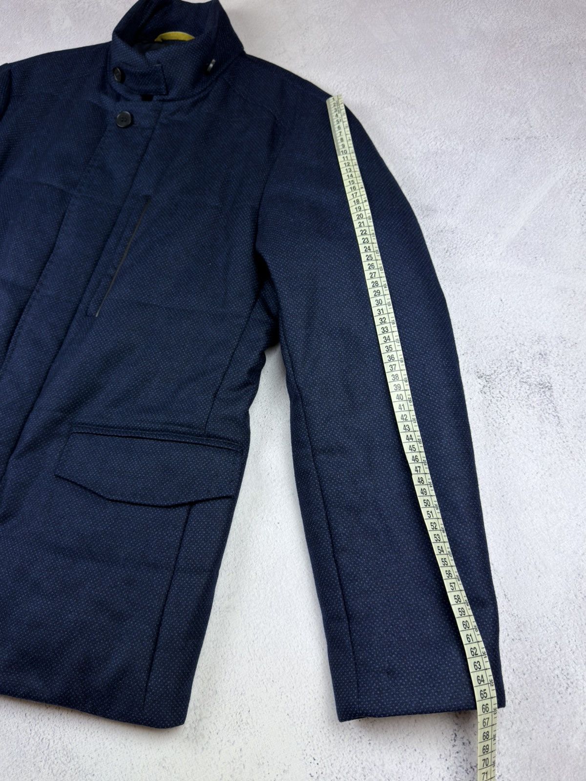 Canali CANALI Italy Men's Wool Padded Jacket Coat Size 50 L Size 50L - 16 Thumbnail