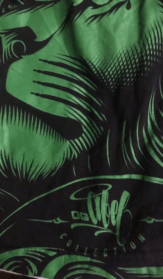 Obey Vintage Obey collection Big Print Lion Rasta Tshirt Size US XL / EU 56 / 4 - 7 Thumbnail
