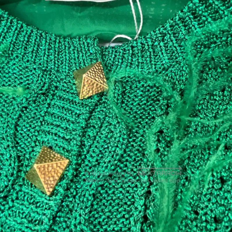Valentino Valentino Green Long Sleeve Pullover Sweater . Size S / US 4 / IT 40 - 5 Thumbnail