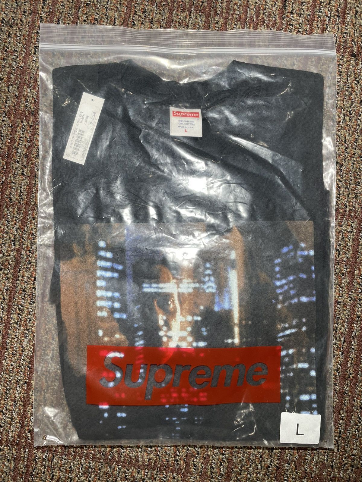 Supreme Supreme King of New York Tee (Large) Size US L / EU 52-54 / 3 - 1 Thumbnail