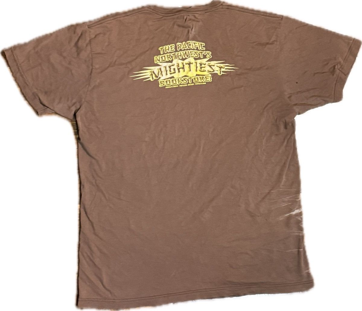 Other Vintage Brown and green PNW naturally distressed graphic tee Size US M / EU 48-50 / 2 - 2 Thumbnail