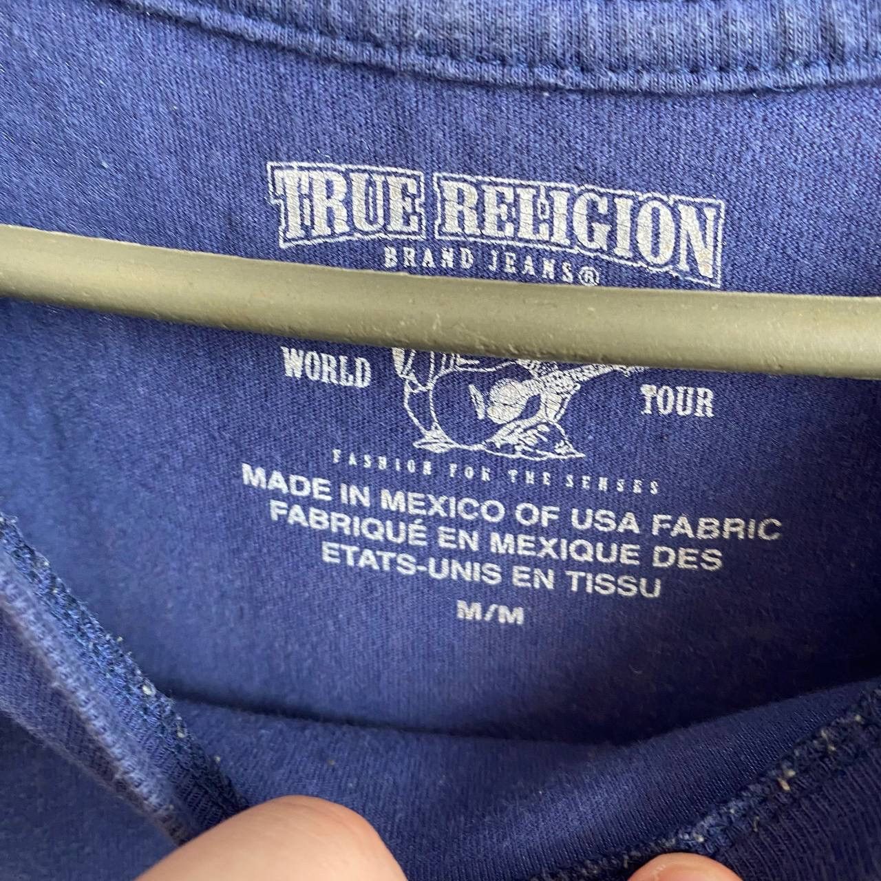 True Religion Men’s True Religion Big Logo Streetwear Japanese y2k tee Size US M / EU 48-50 / 2 - 4 Thumbnail