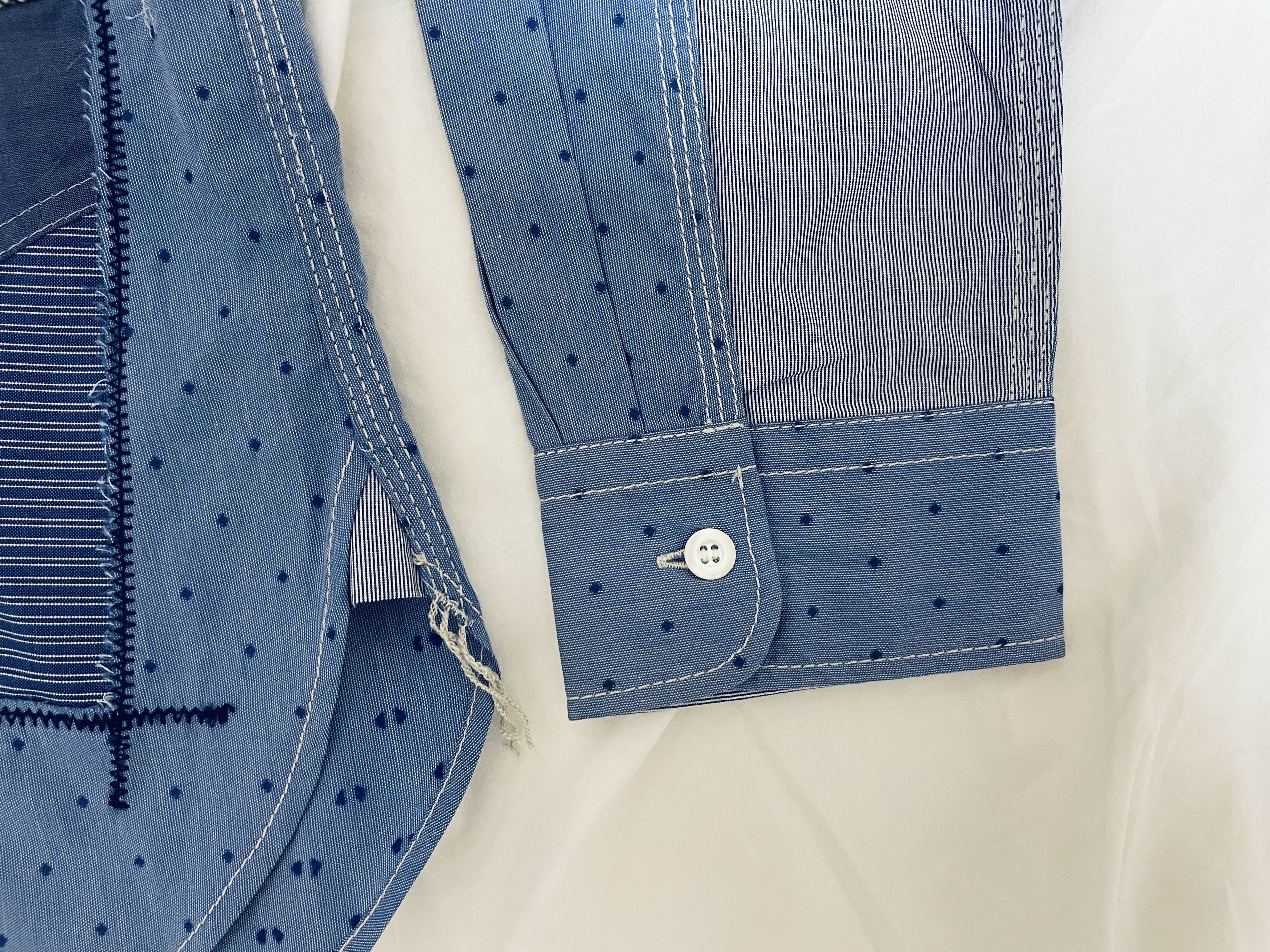 Junya Watanabe Man Comme des Garcons Blue Shirt #33