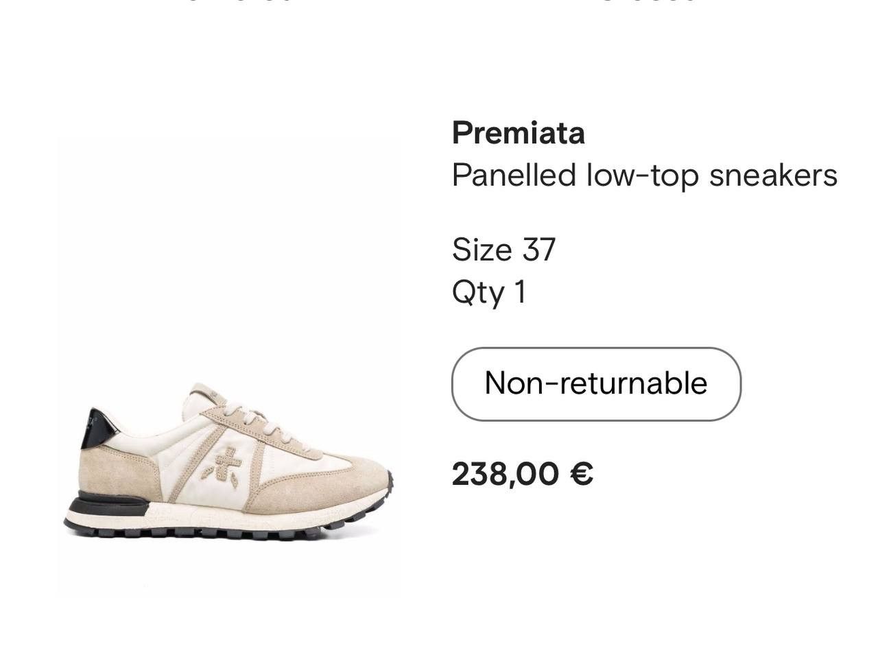 Premiata Premiata Panelled low-top sneakers Size US 7 / IT 37 - 6 Thumbnail