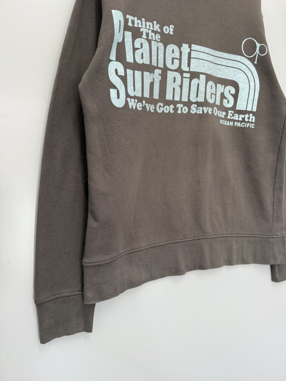 Ocean Pacific 🔥 OP Ocean Pacific sunwear Surfing design Sweatshirt - M Size M / US 6-8 / IT 42-44 - 3 Thumbnail