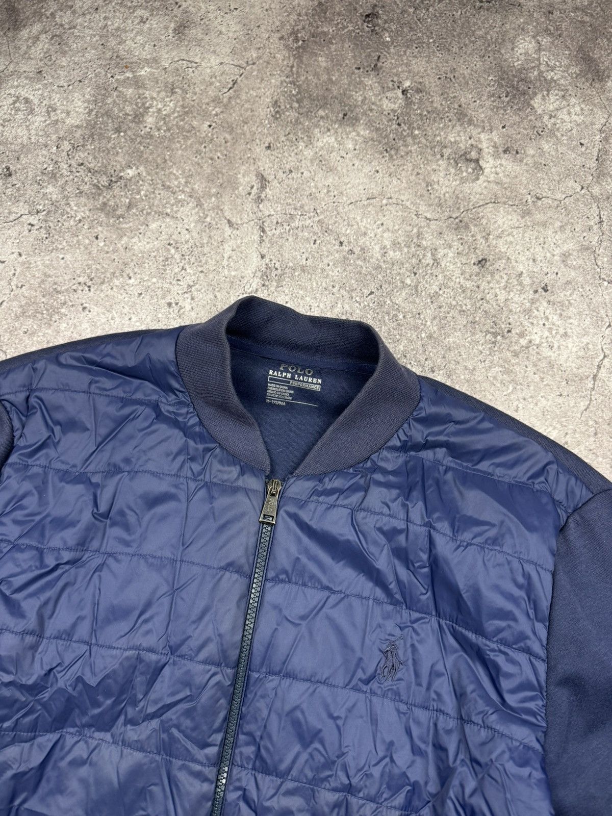 Polo Ralph Lauren Vintage Polo Ralph Lauren Y2K Down Bomber Jacket Old Money Size US M / EU 48-50 / 2 - 3 Thumbnail