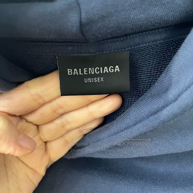 Balenciaga Balenciaga Double B Printed Pattern Hoodie Size US XS / EU 42 / 0 - 3 Thumbnail