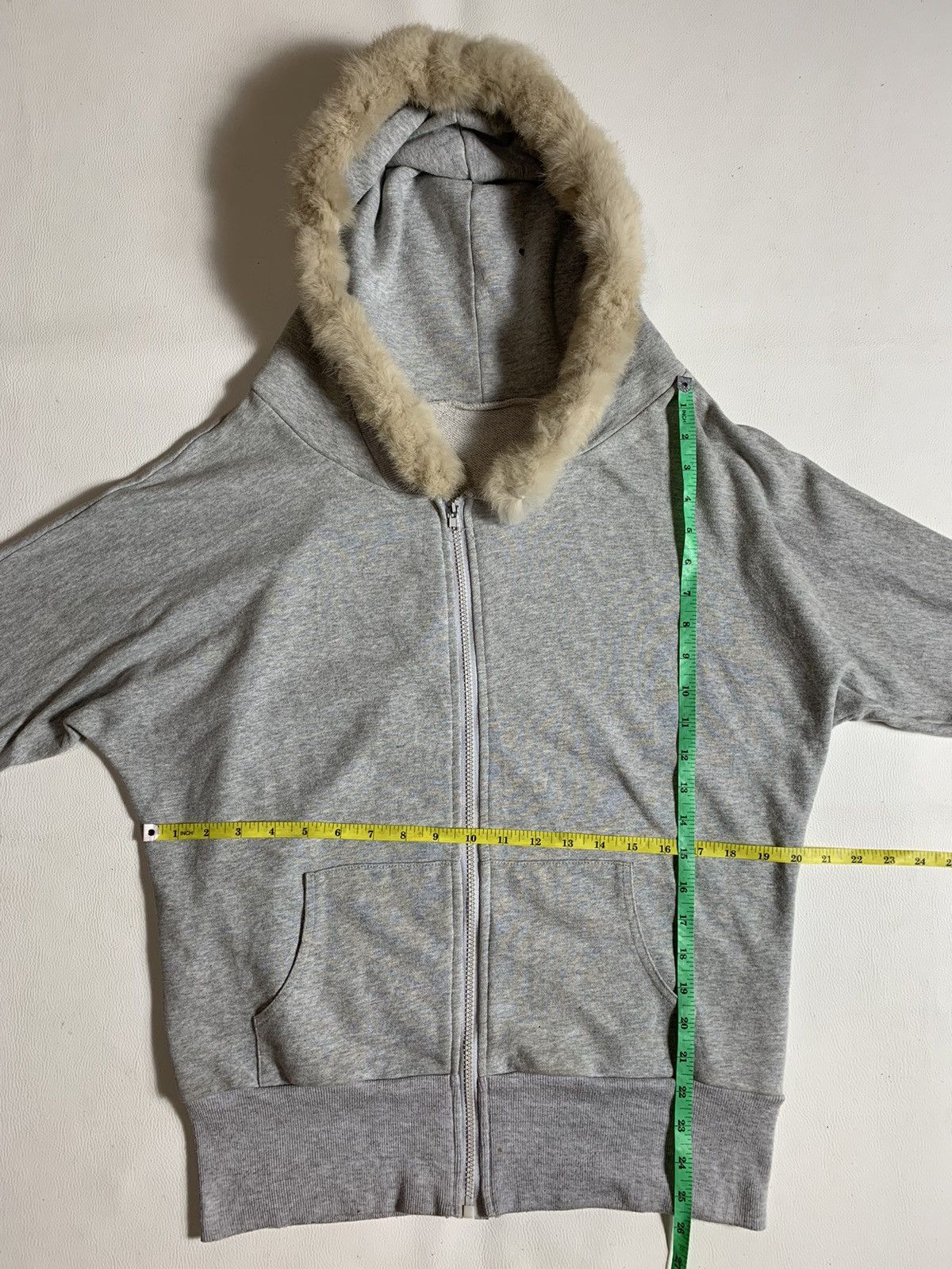 Hysteric Glamour × If Six Was Nine × Le Grande Bleu (L.G.B.) Faux Fur Japanese Brand Zip Hoodie Ifsixwasnine Lgb Style Size US M / EU 48-50 / 2 - 9 Thumbnail