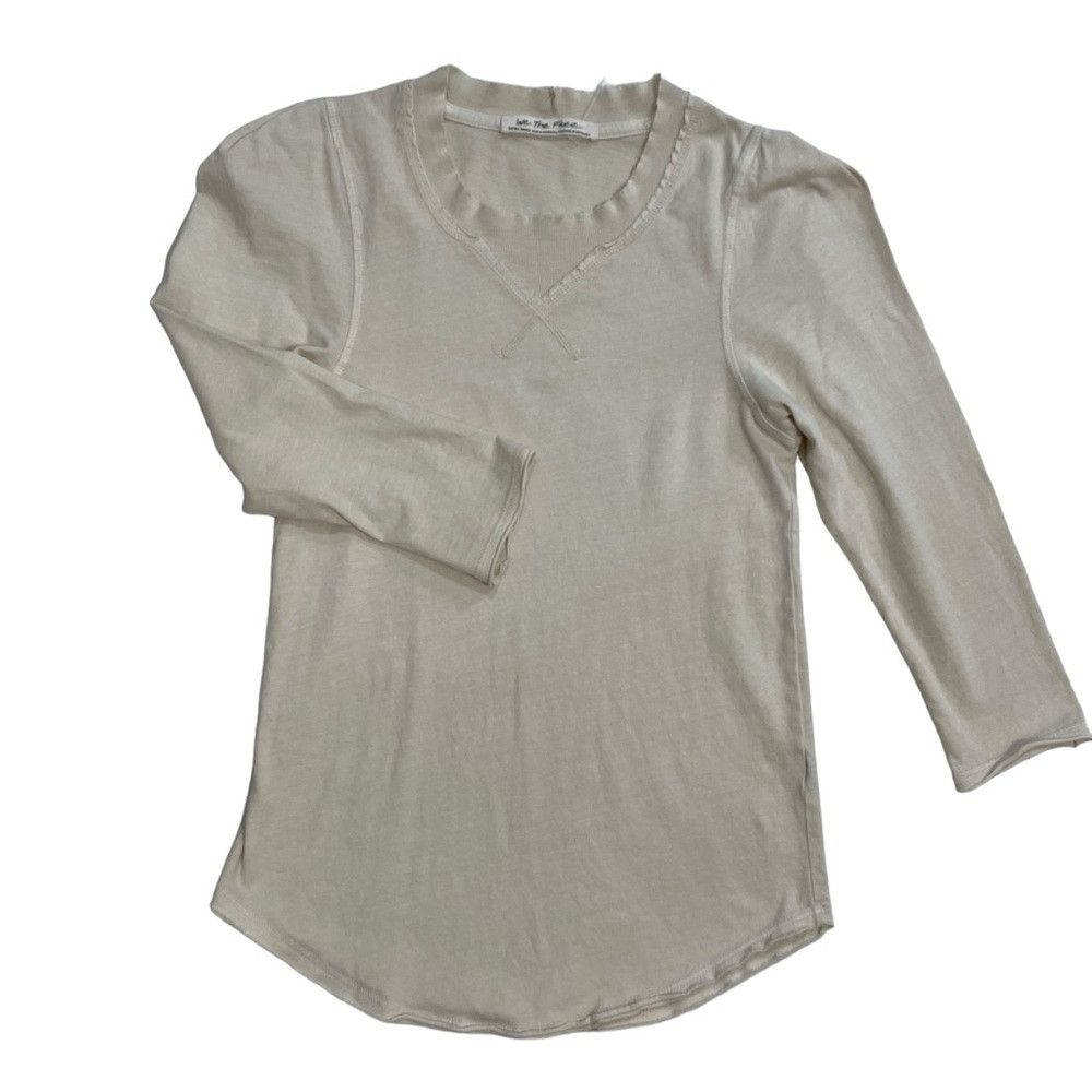 Free People New Free People Oatmeal Clover Top Size XS Size XS / US 0-2 / IT 36-38 - 7 Thumbnail
