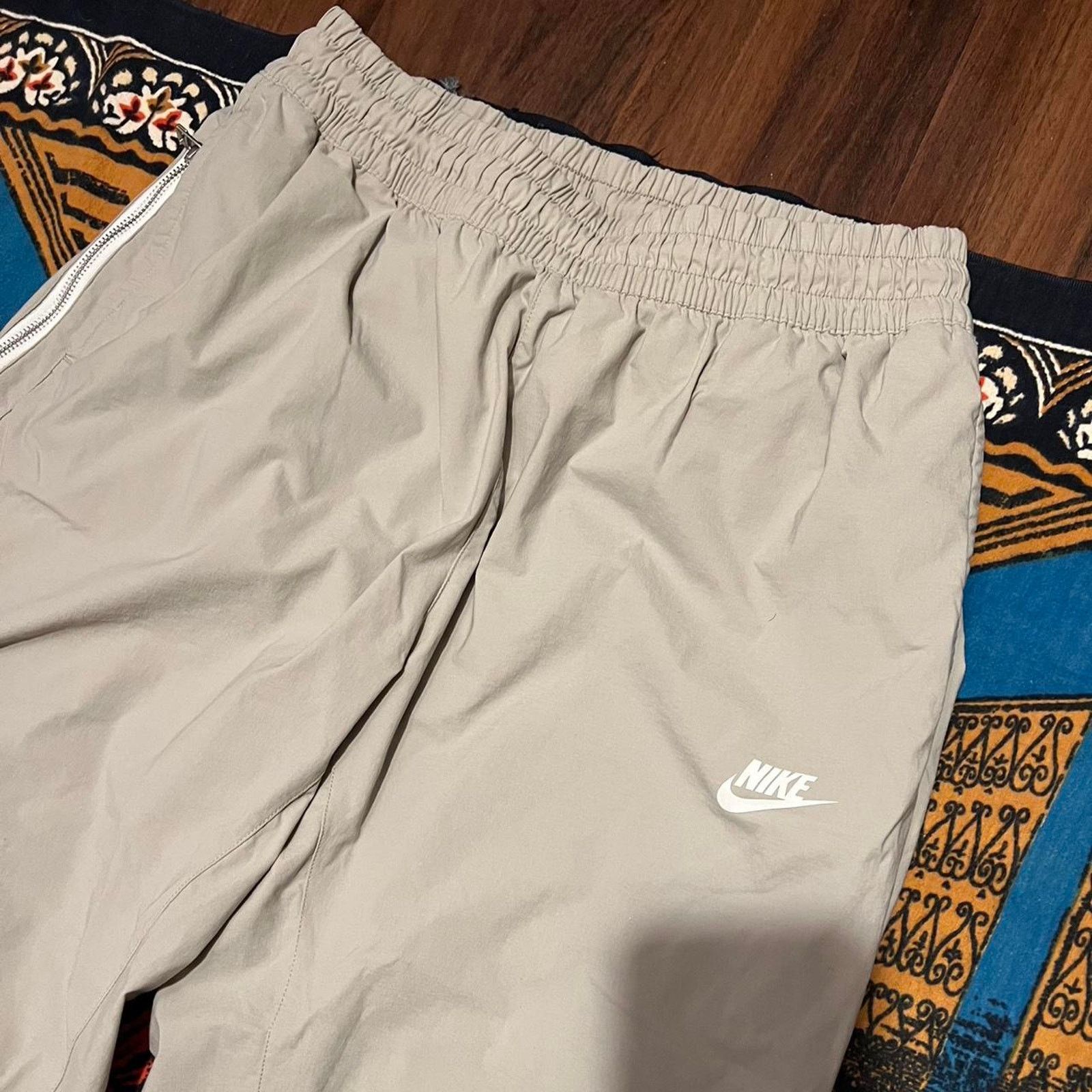 Nike × Vintage Mens nike track pants large baggy slim straight fit y2k Size US 34 / EU 50 - 2 Thumbnail