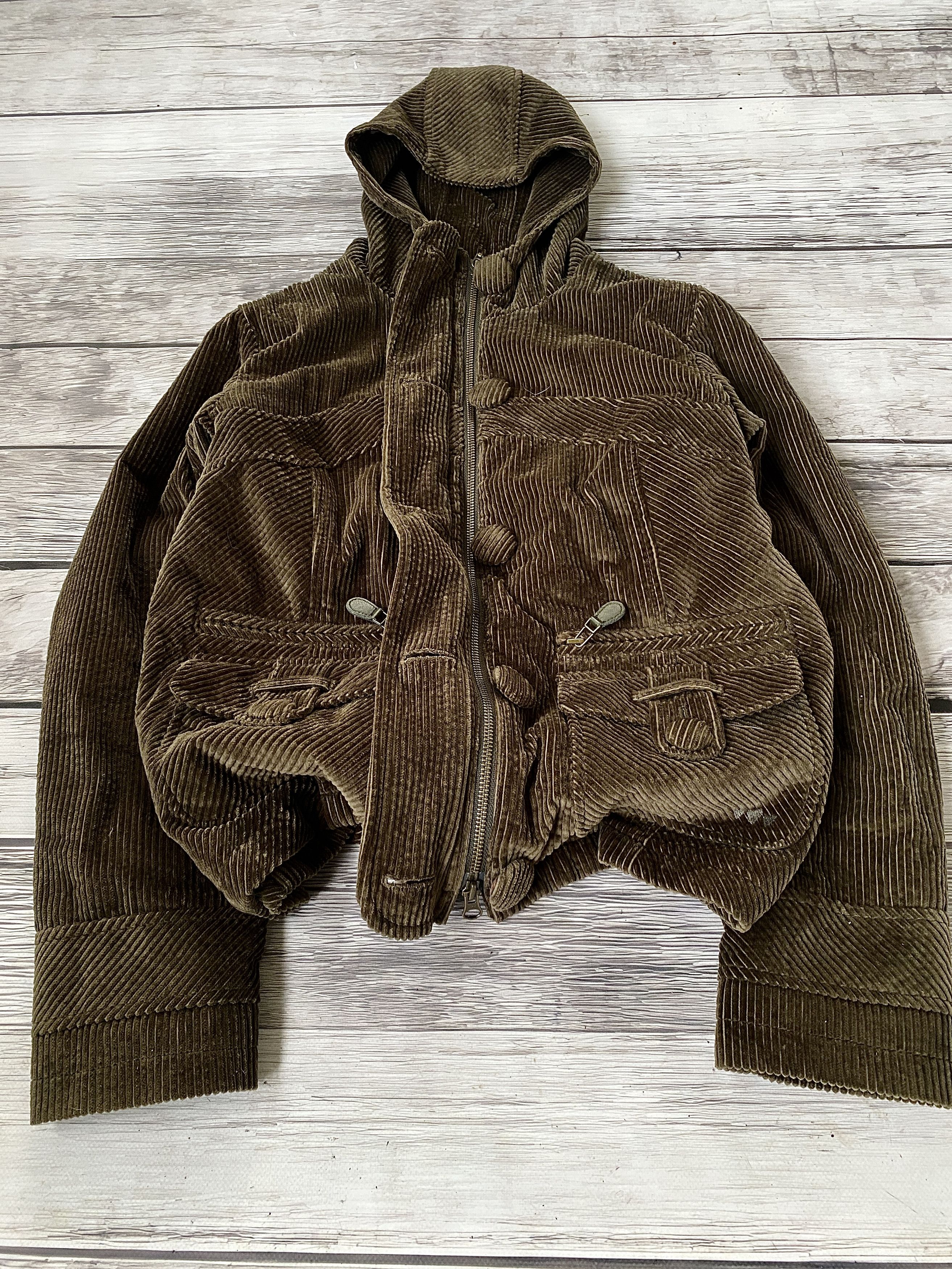 Other VTG Junya Balenciaga Style Classic Cargo Jacket With Hood Size US M / EU 48-50 / 2 - 2 Thumbnail