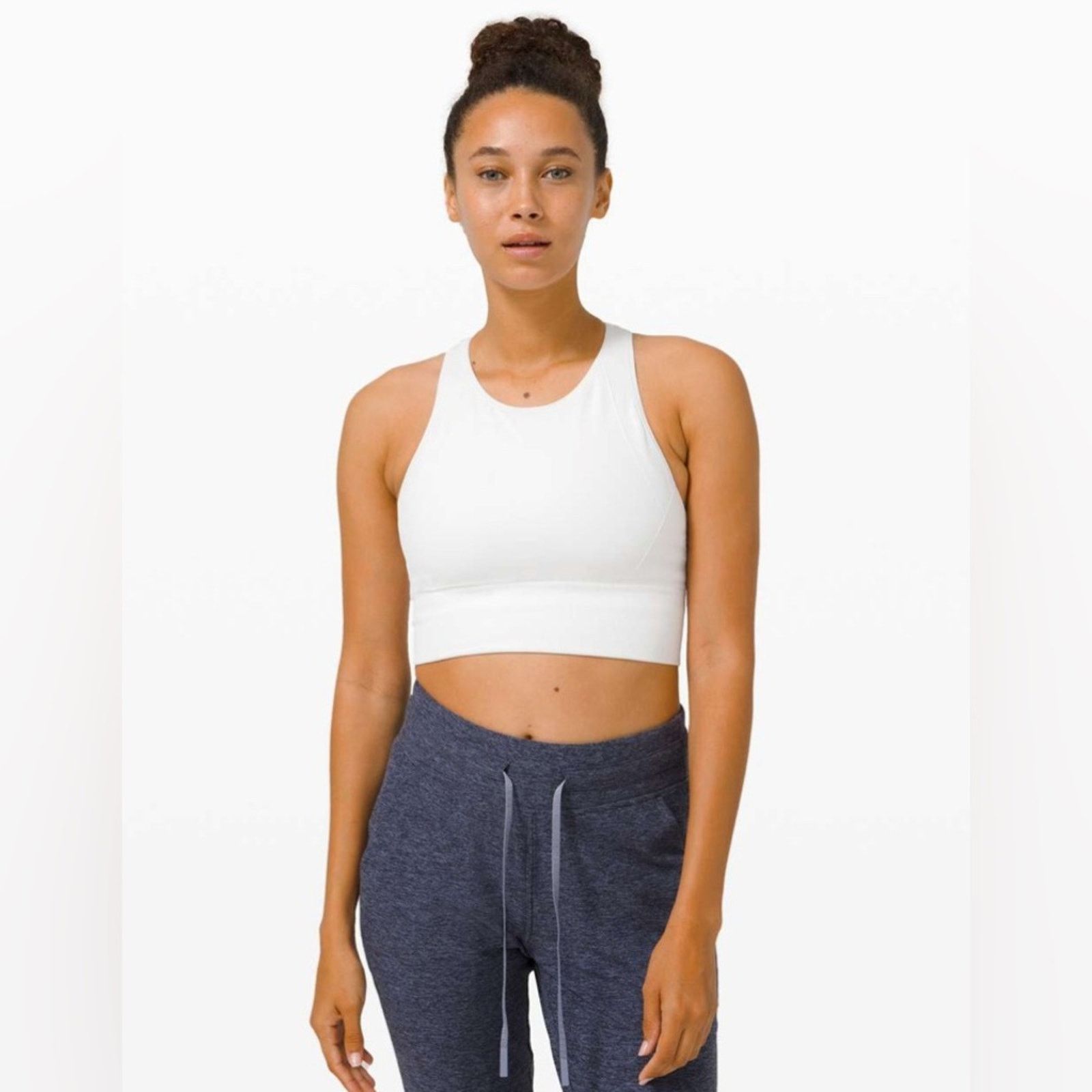 Lululemon Lululemon Ebb to Train Bra In White Size ONE SIZE - 1 Thumbnail