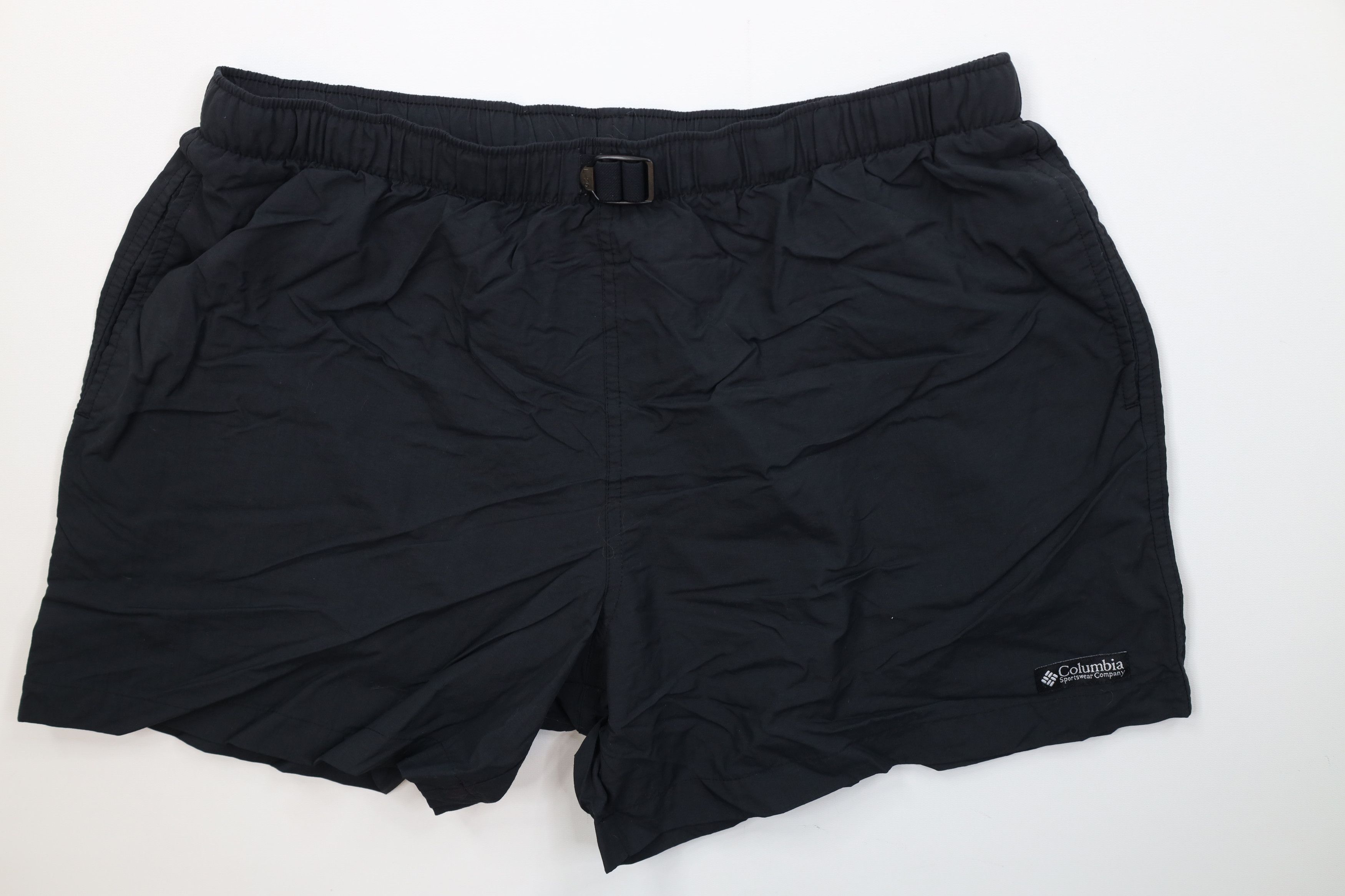 Columbia Vintage Y2K Columbia Belted Trekking Above Knee Shorts Black Size US 34 / EU 50 - 1 Thumbnail