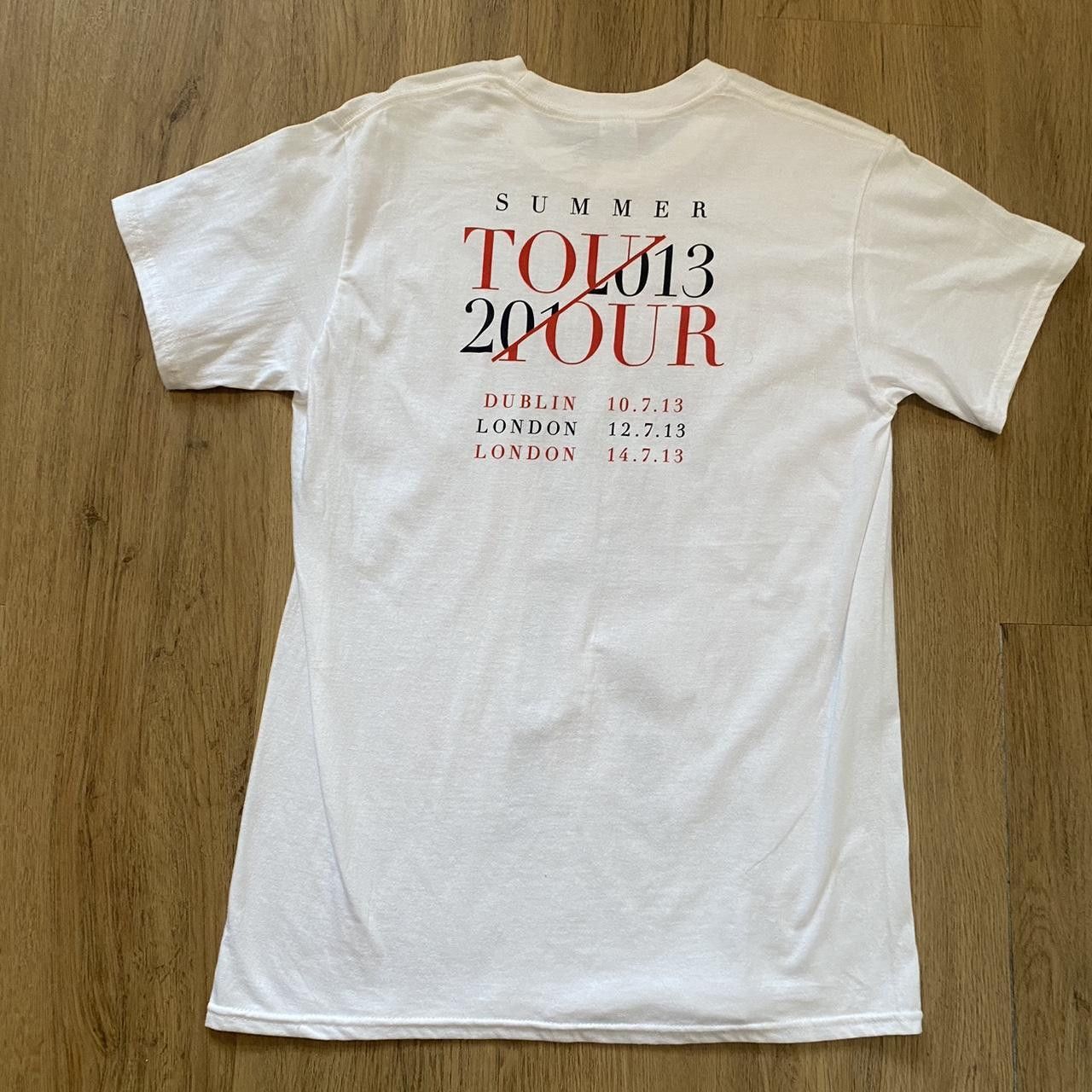 Gildan 2013 Summer Tour White and red Justin Timberlake Size US M / EU 48-50 / 2 - 2 Thumbnail