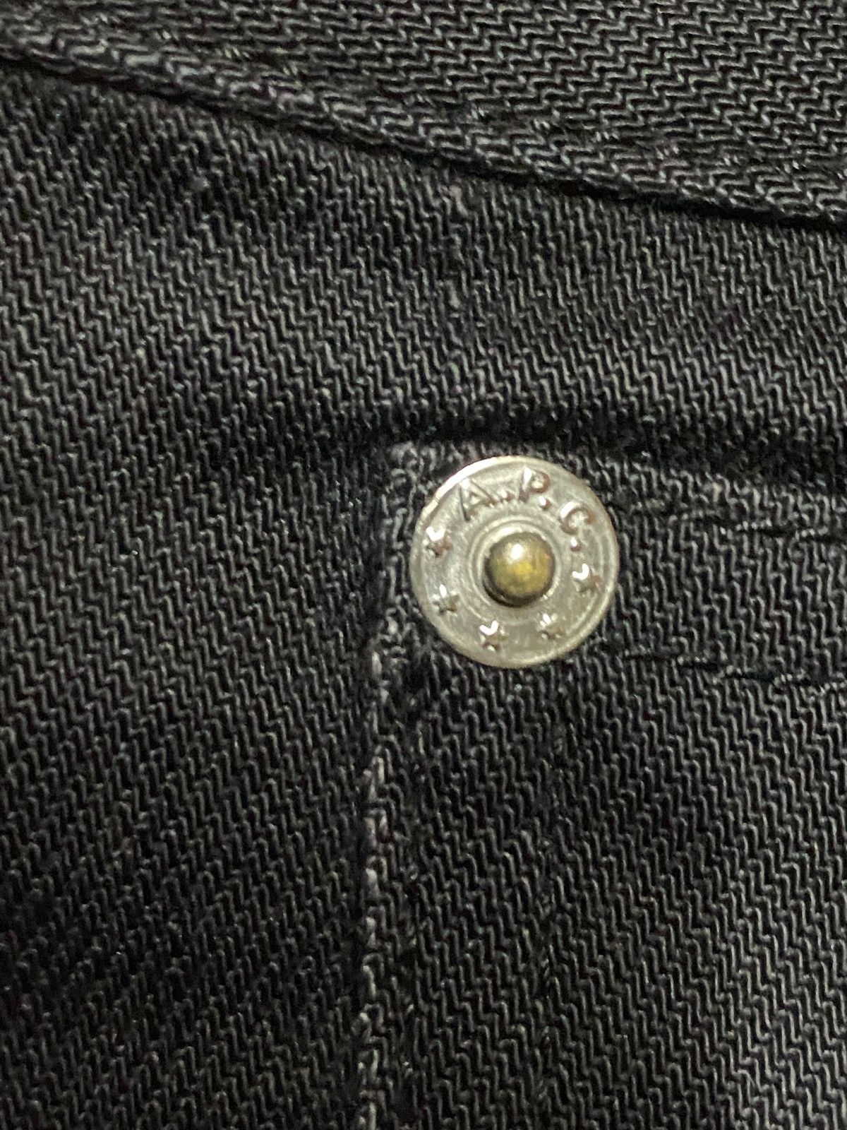 A.P.C. Vintage A.P.C Petit New Standard Black Denim Slim Fit Jeans Size US 31 - 10 Thumbnail