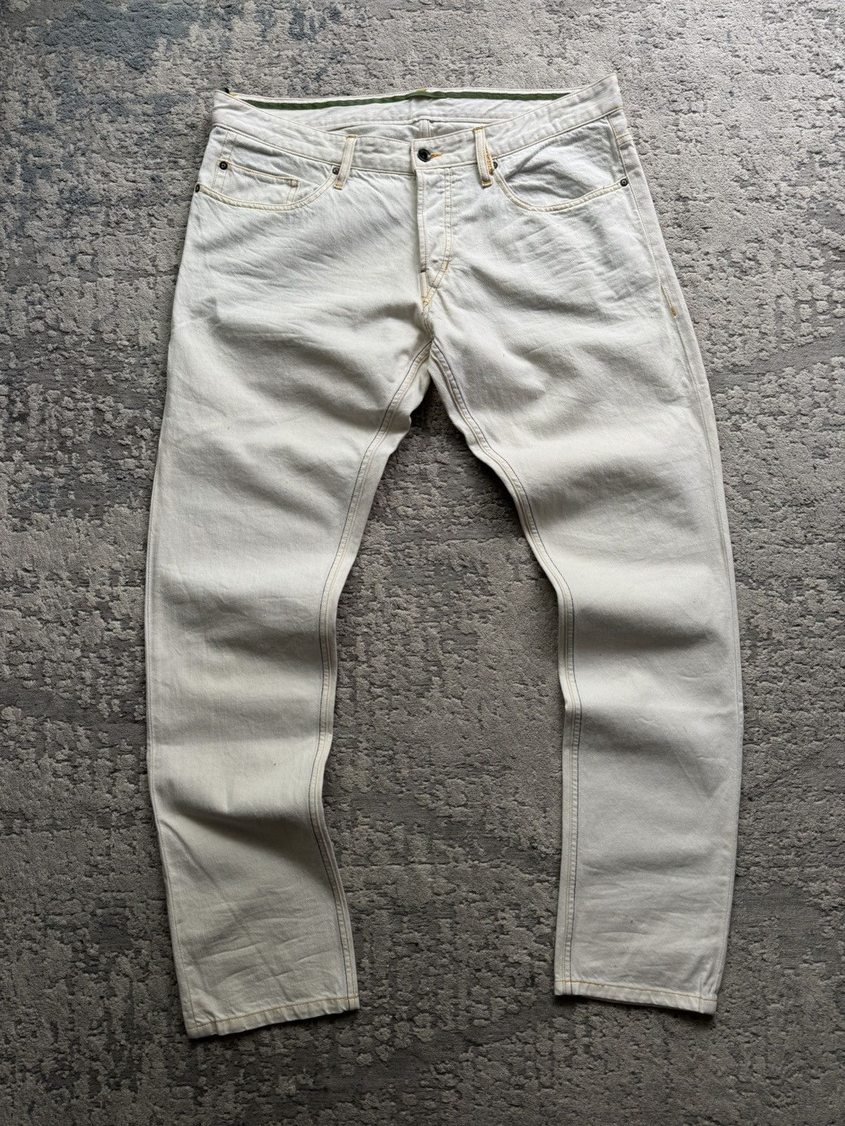 MA.STRUM Ma.Strum Cotton white/Cream Pants Size 36 Size US 34 / EU 50 - 2 Thumbnail