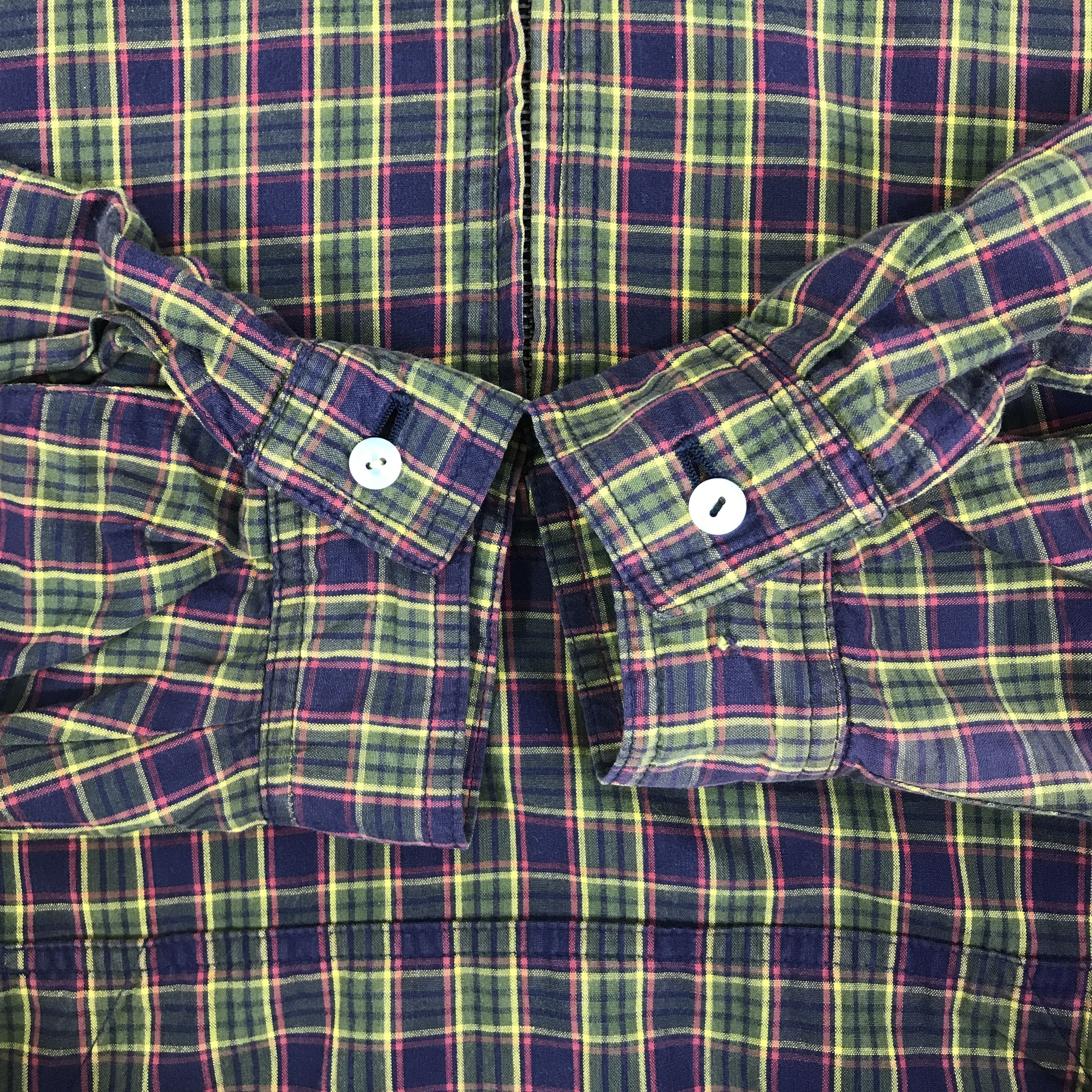 J.Crew J.CREW TARTAN FLANNAL HALF ZIP JACKET K81B8 Size US S / EU 44-46 / 1 - 7 Thumbnail