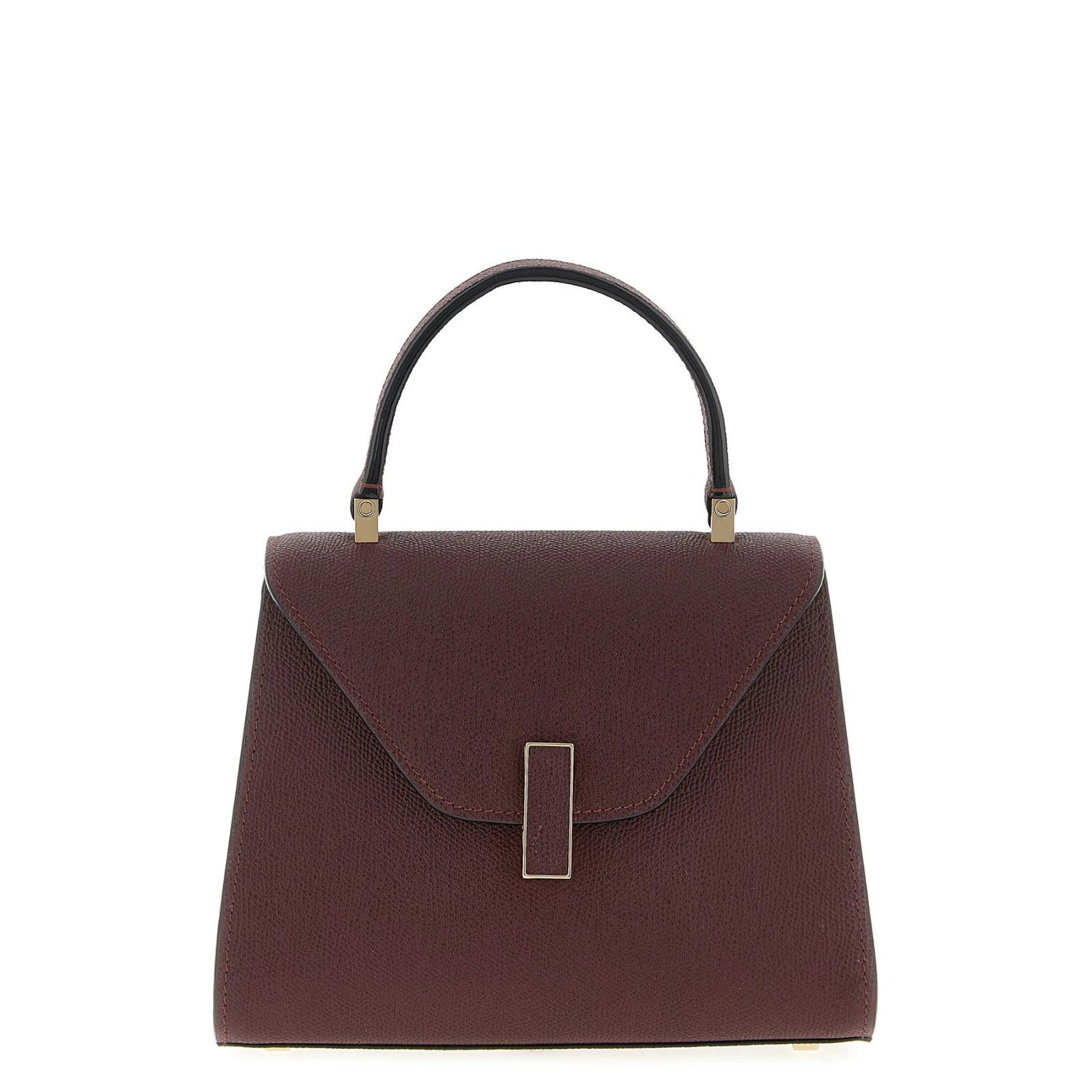 Valextra VALEXTRA Iside Mini Bordeaux Leather Top Handle Bag New/Auth Size ONE SIZE - 4 Thumbnail
