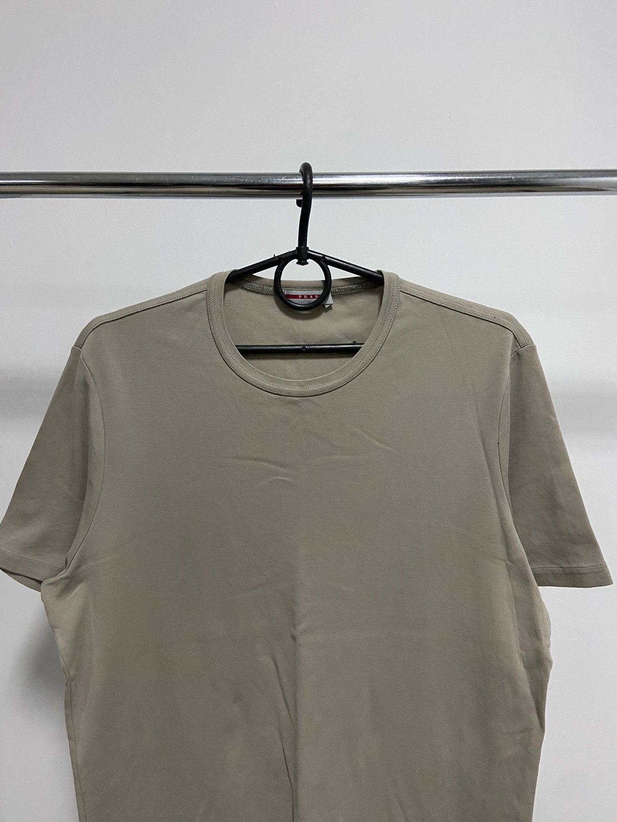 Prada × Vintage Prada T Shirt Luxury red tab logo vintage Size US M / EU 48-50 / 2 - 2 Thumbnail