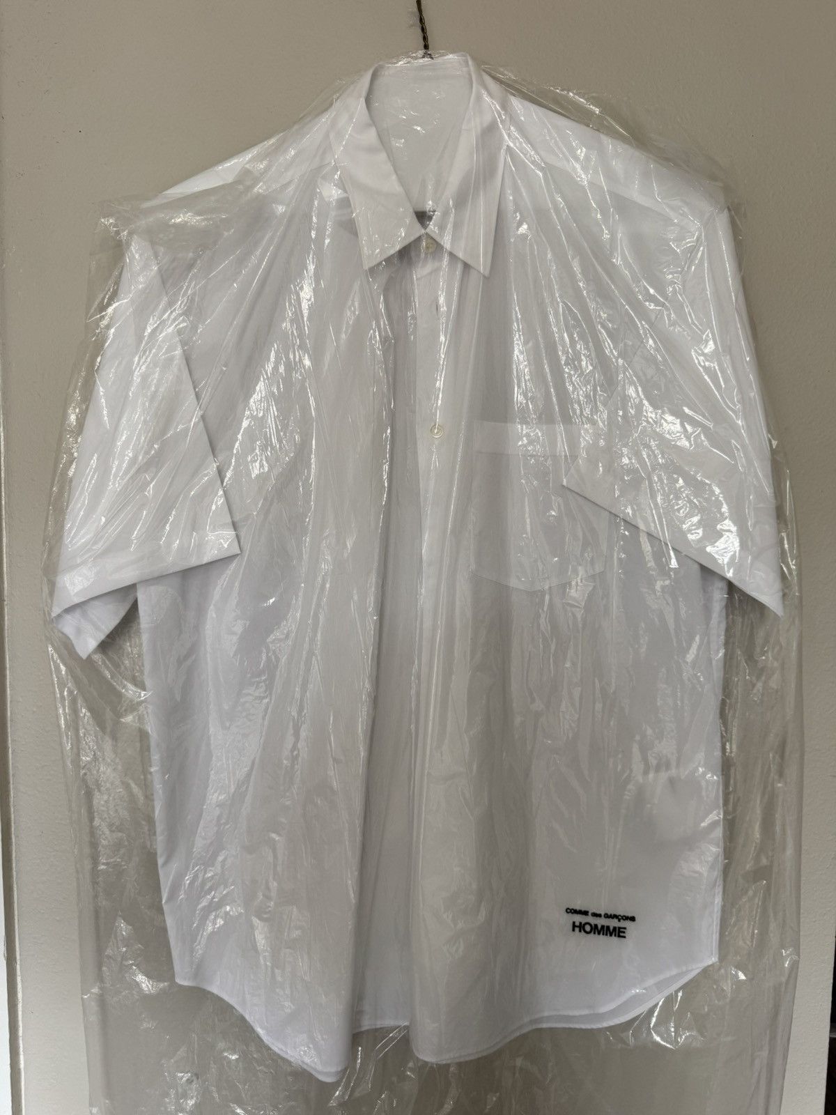 Comme Des Garcons Homme White Shirt