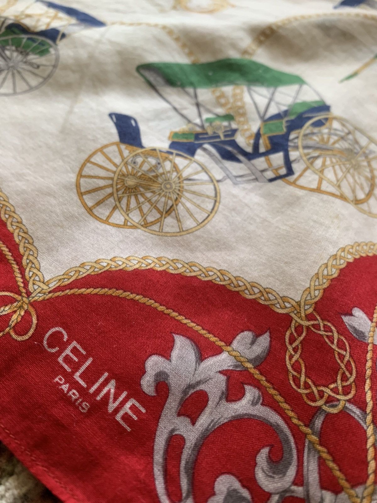Celine Vintage celine scarf & tie Size ONE SIZE - 4 Thumbnail