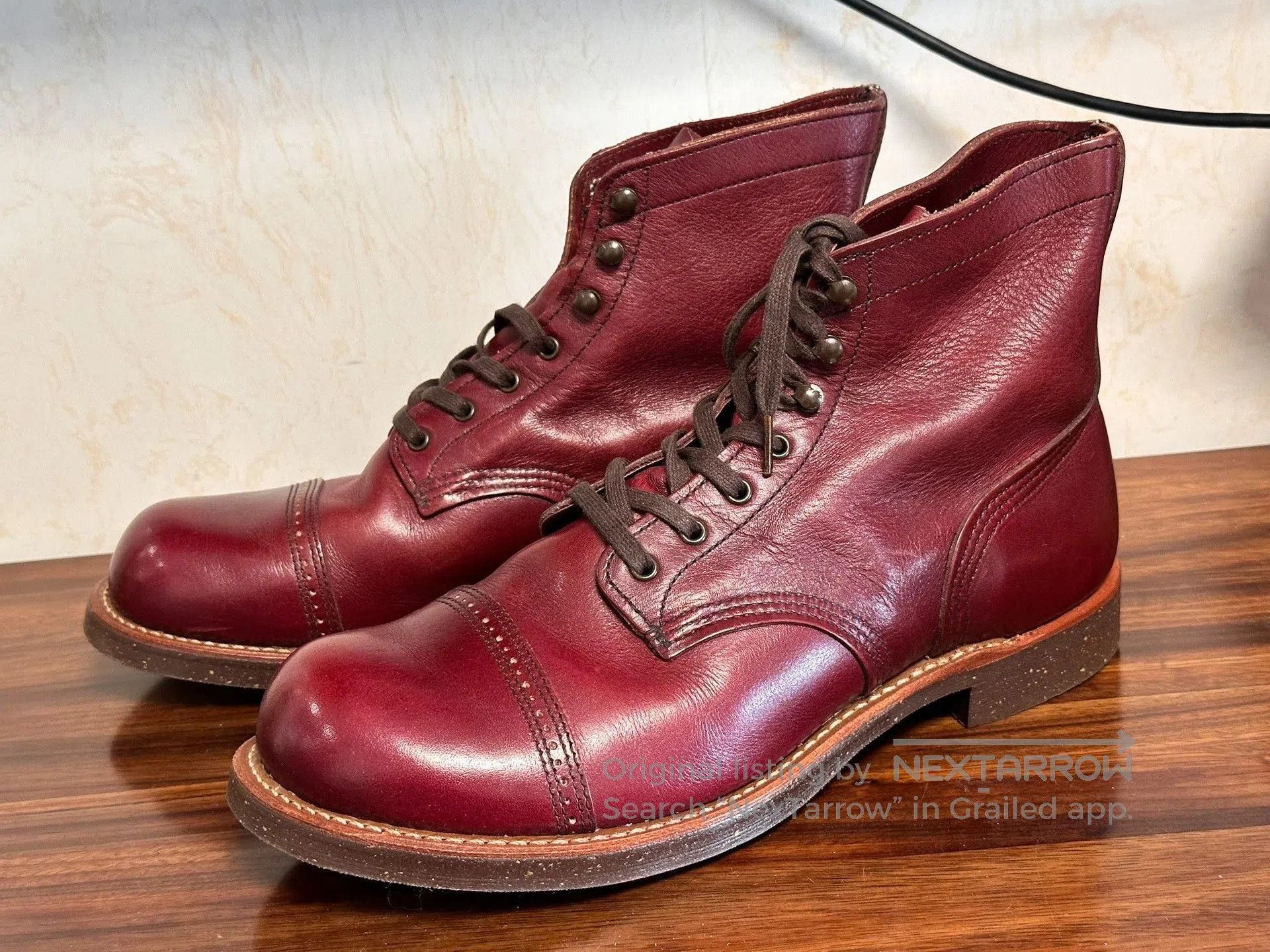 Red Wing Red Wing 8012 Munson Last Boot. Size US 10 / EU 43 - 3 Thumbnail