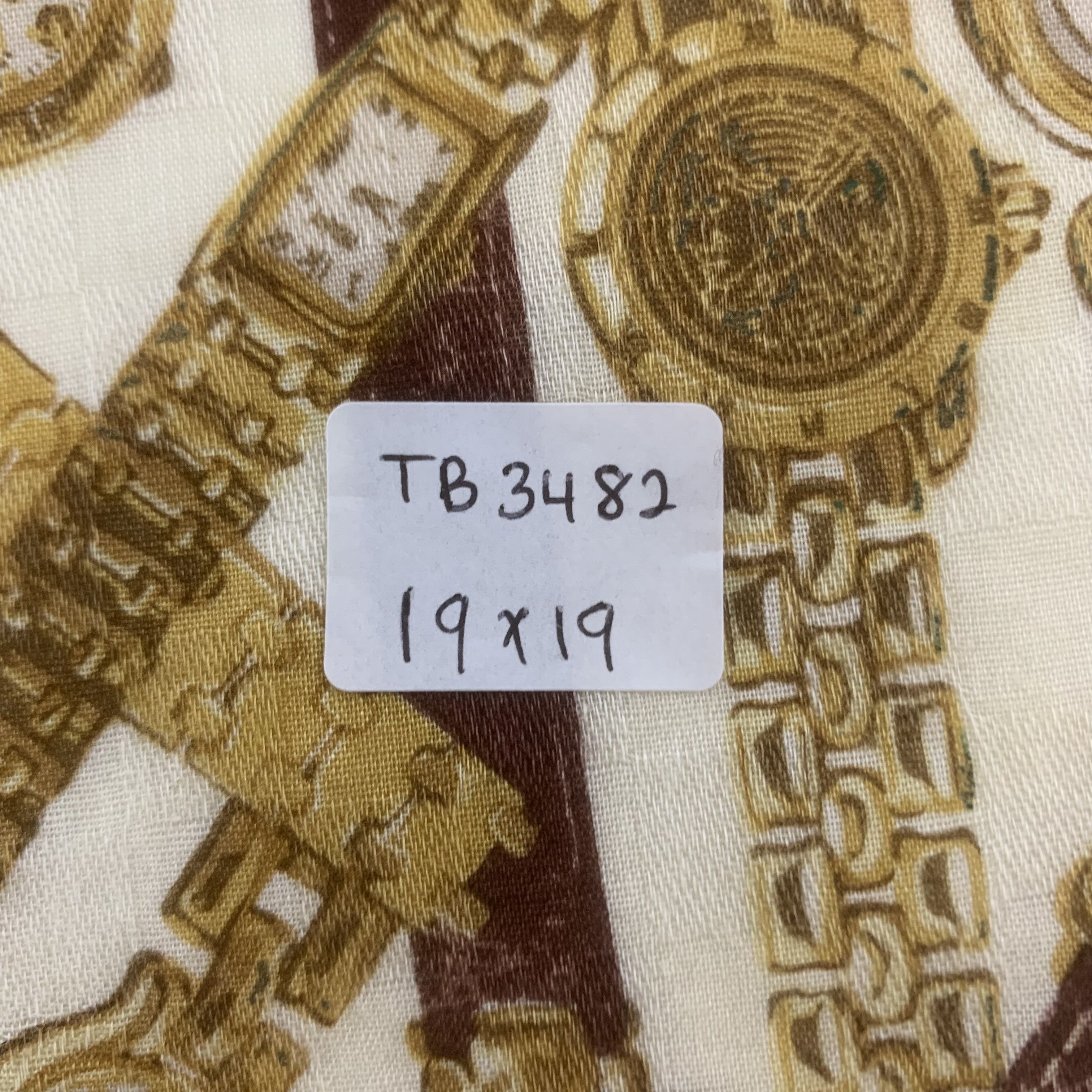 Fendi Fendi Handkerchief Bandana Neckerchief Square TB3482 Size ONE SIZE - 5 Thumbnail