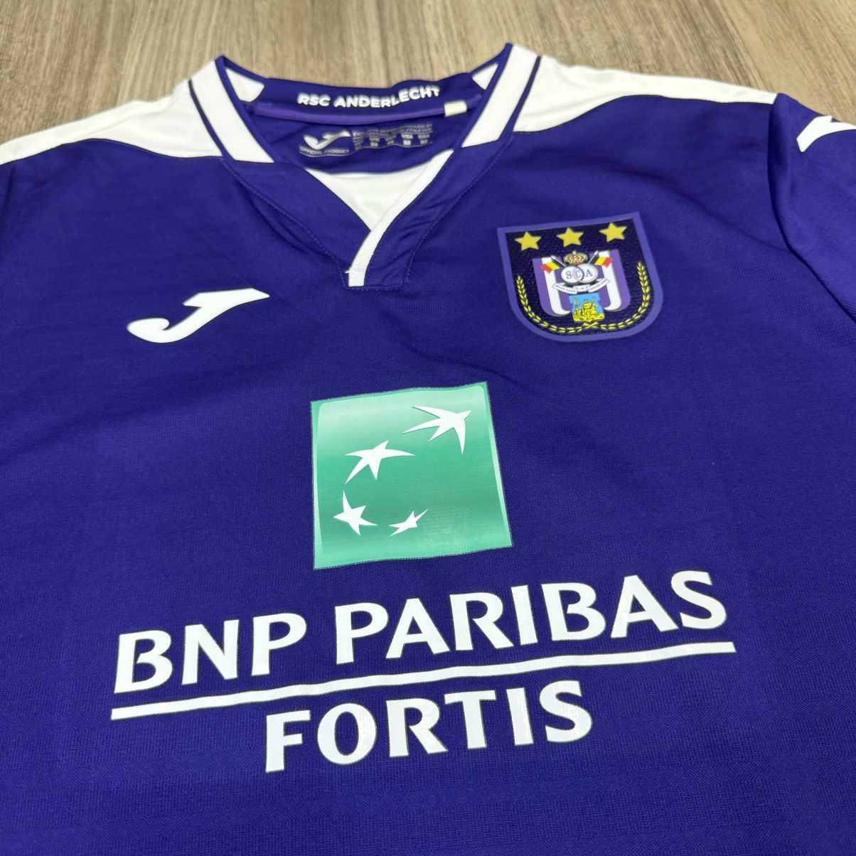 Joma Anderlecht 19/20 home shirt #4 Kompany Size US M / EU 48-50 / 2 - 3 Thumbnail