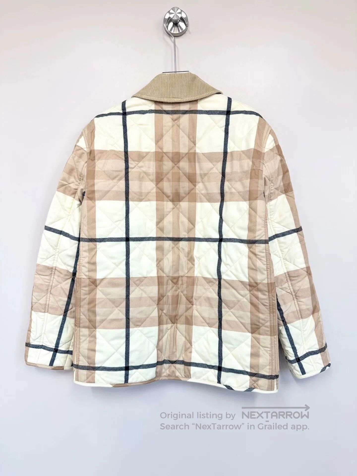 Burberry Burberry Beige diamond quilted cotton coat jacket| Size S / US 4 / IT 40 - 2 Thumbnail