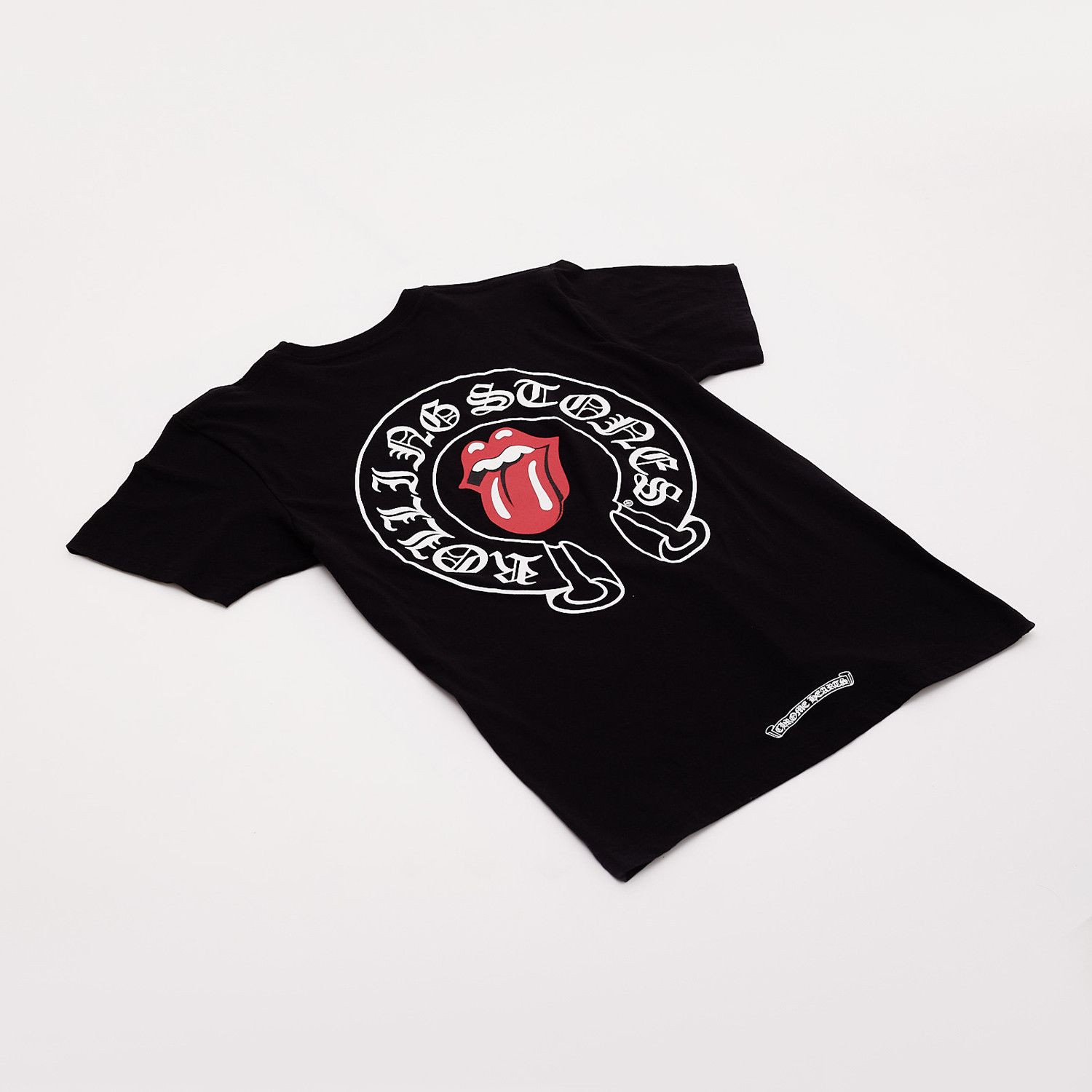 Chrome Hearts CHROME HEARTS Rolling Stones T-Shirt BLACK | Grailed