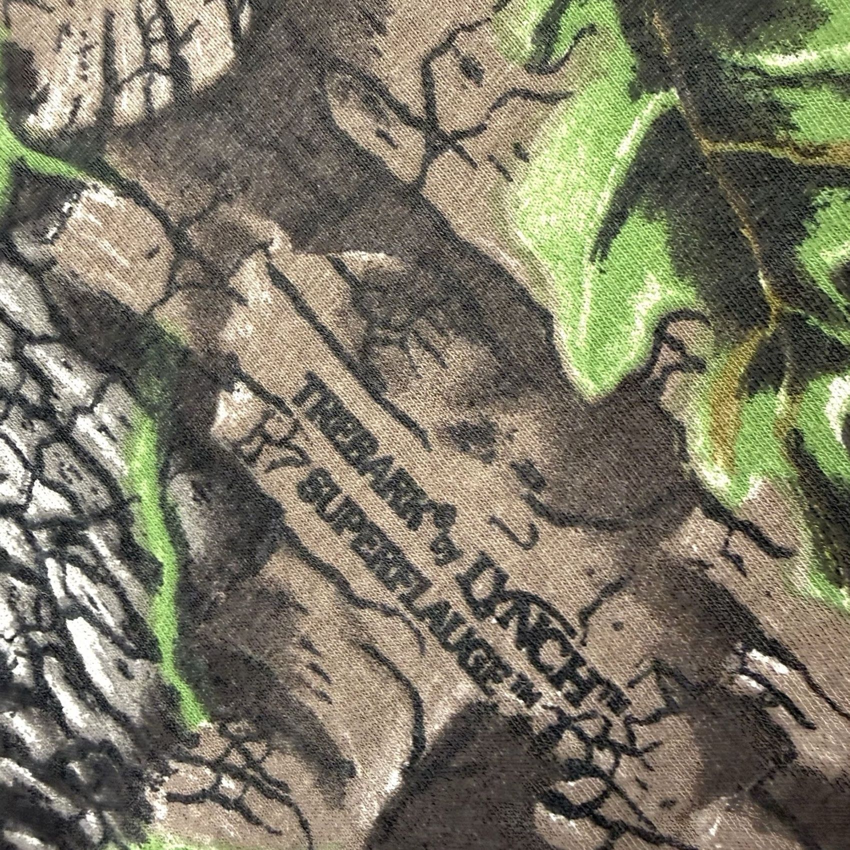 Jerzees VINTAGE Jerzees Outdoors T-Shirt XL Camouflage Crew Neck Men Bigwoods 90s Camo USA Size US XL / EU 56 / 4 - 7 Thumbnail