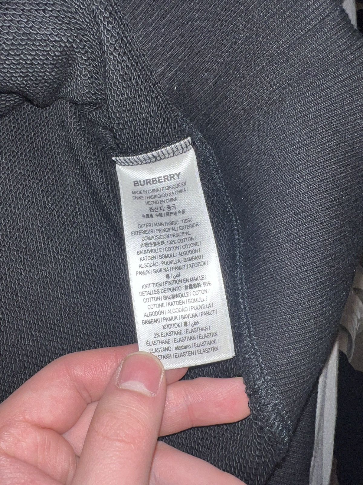 Burberry Burberry Logo Hoodie Size US L / EU 52-54 / 3 - 6 Thumbnail