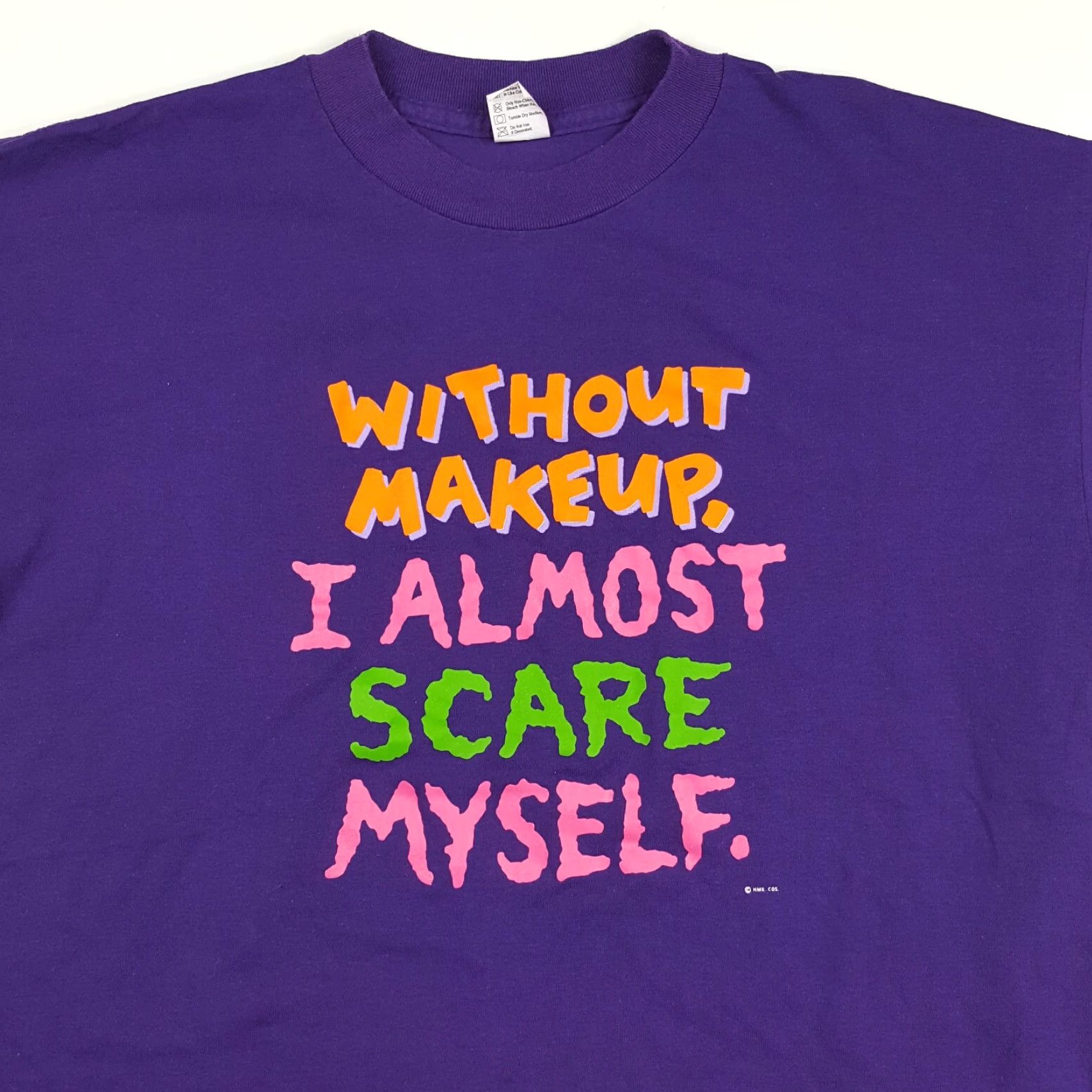 Vintage VINTAGE Hallmark Makeup Men's L Retro USA Made Parody Single Stitch T Shirt Size US L / EU 52-54 / 3 - 2 Thumbnail