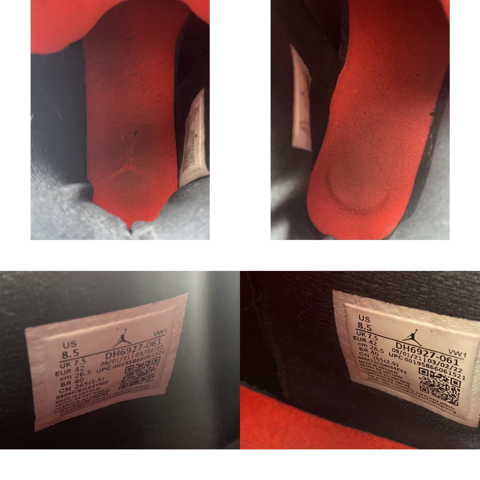 Jordan Brand Jordan 4 Retro Mid Infrared- Size 8.5 Size US 9 / EU 42 - 9 Thumbnail