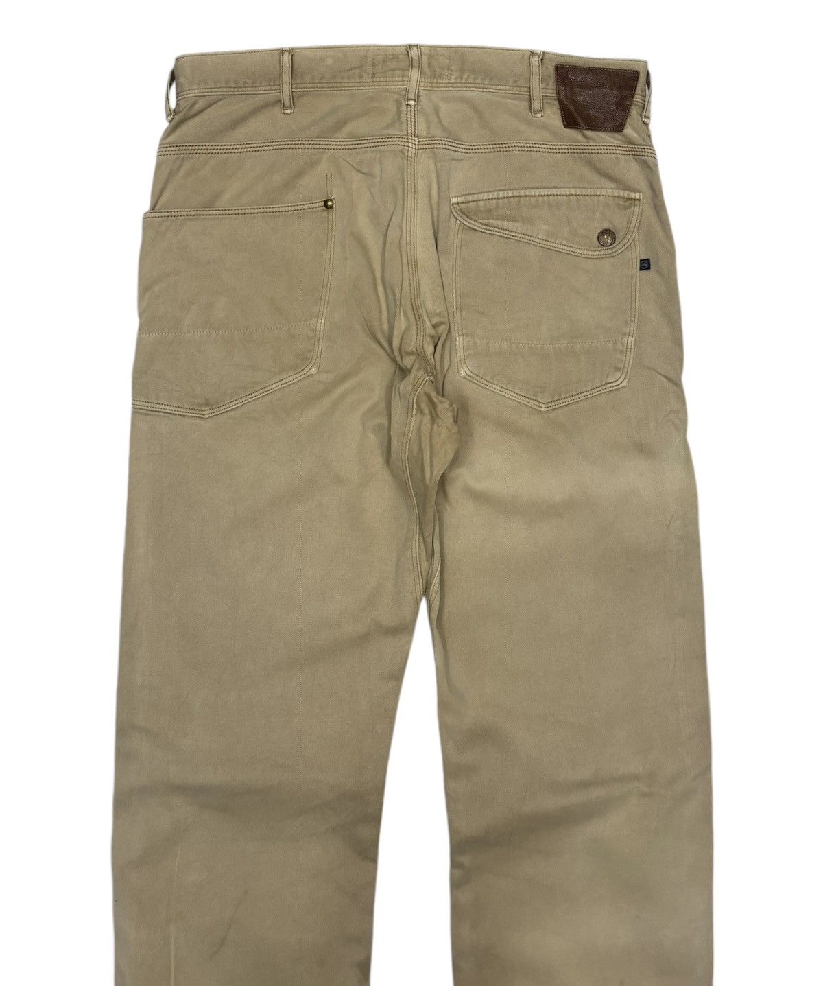 Hysteric Glamour SPELLBOUND FADED BROWN PAINTER PANTS Size US 31 - 4 Thumbnail