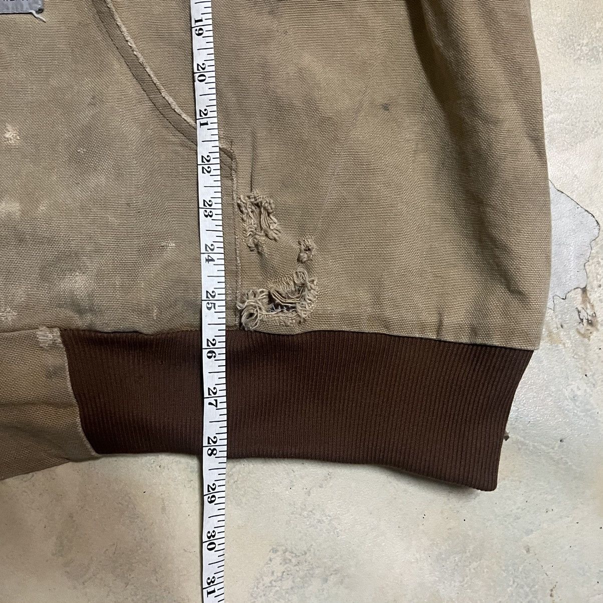 Carhartt Vintage Carhartt Hoodie Distressed Condition Size US XXL / EU 58 / 5 - 15 Thumbnail