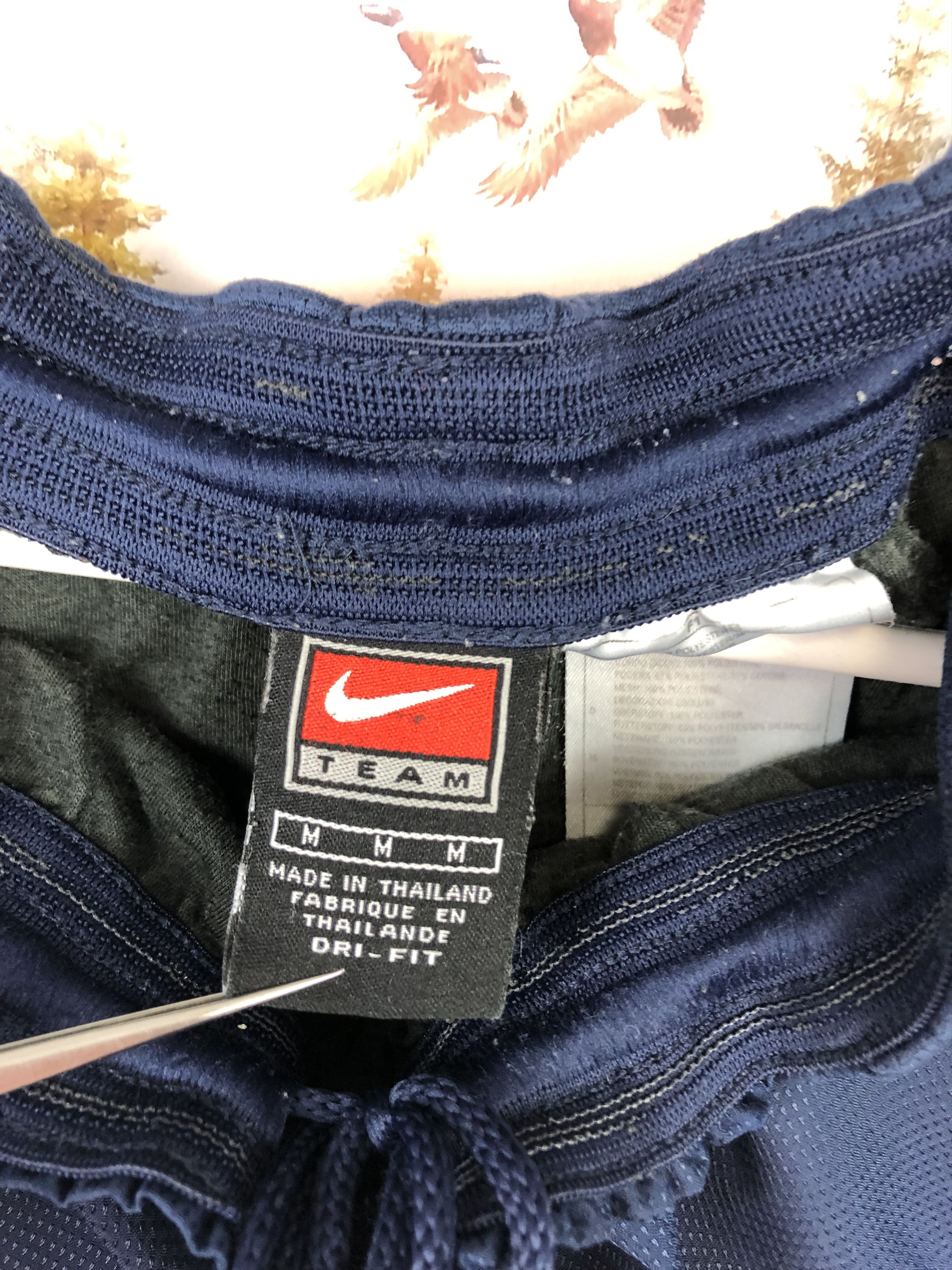 Nike Vintage 90's Nike FC Barcelona Football Shorts Soccer M Size US 32 / EU 48 - 7 Thumbnail