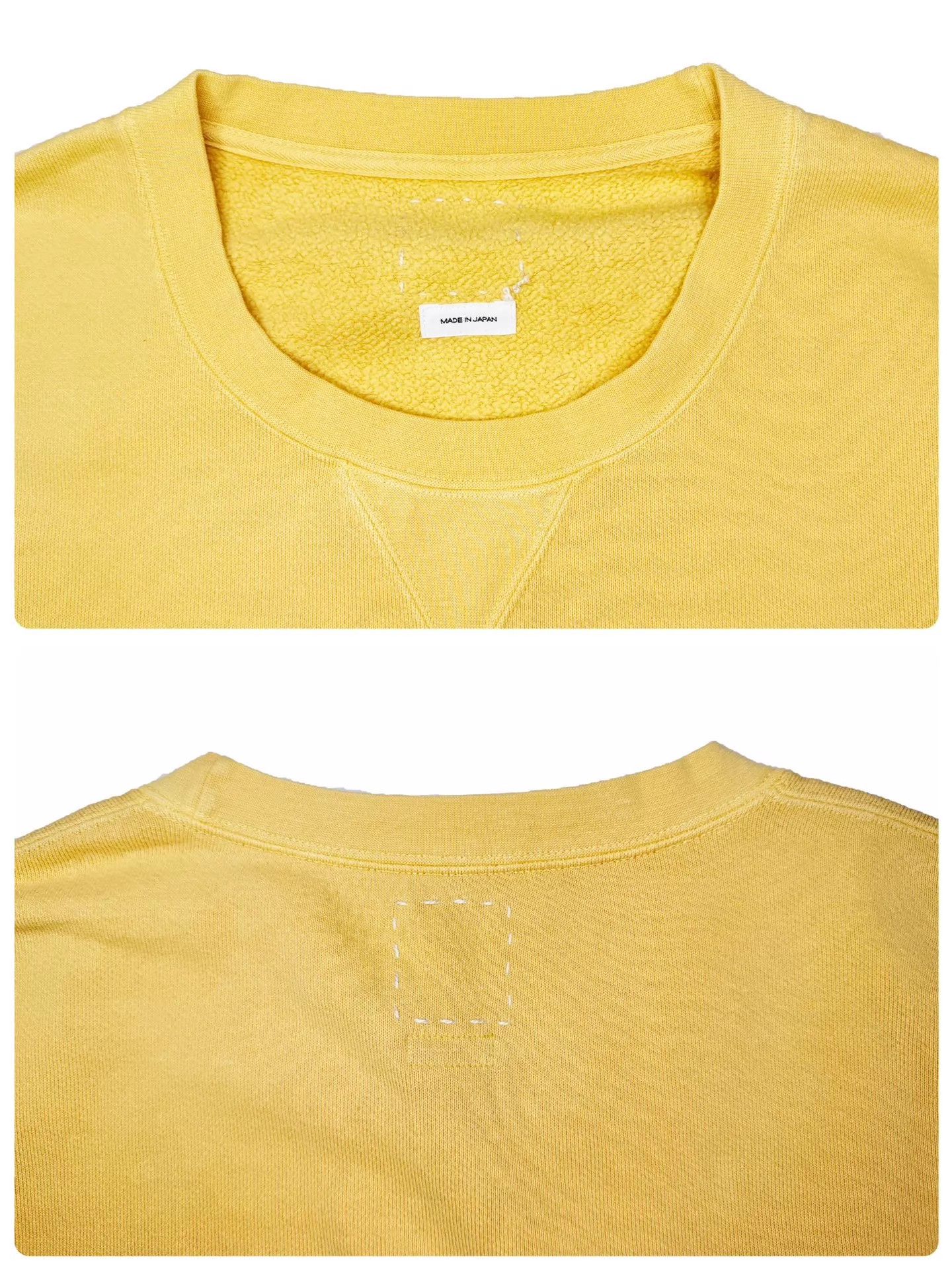 Visvim visvim men's 24SS JUMBO SB SWEAT S/S DMGD mustard 3 Size US L / EU 52-54 / 3 - 4 Thumbnail