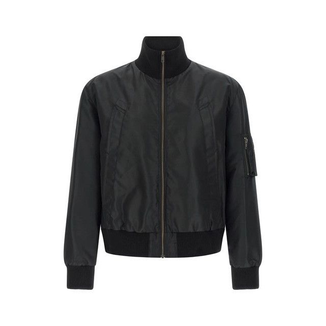 MM6 MAISON MARGIELA Black Bomber Jacket New & Authentic (Men