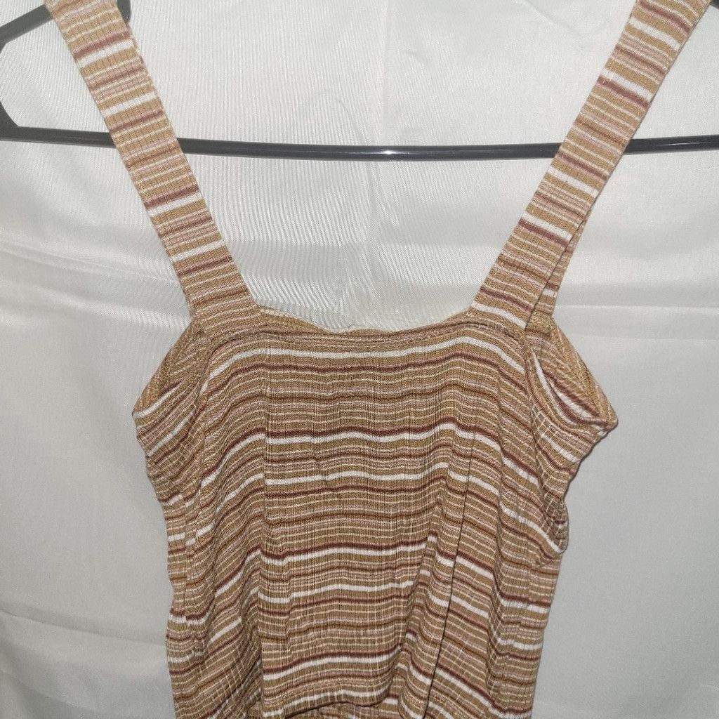 American Eagle Outfitters American Eagle, tank top, striped tank & brown, nwot XS Size XS / US 0-2 / IT 36-38 - 6 Thumbnail