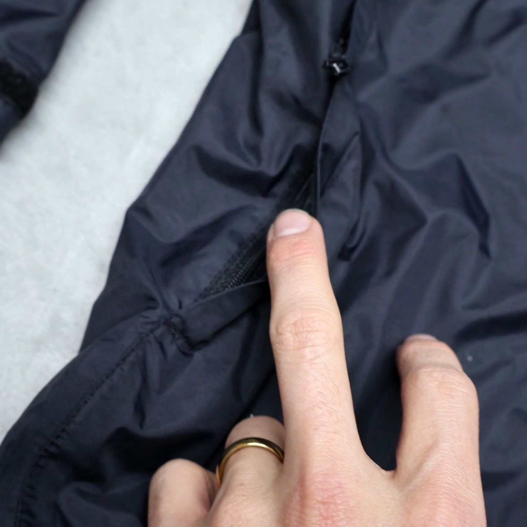 Rains Columbia Jacket Womens XS Black Waterproof Lightweight Full Zip Arcadia II Rain Coat Size XS / US 0-2 / IT 36-38 - 7 Thumbnail