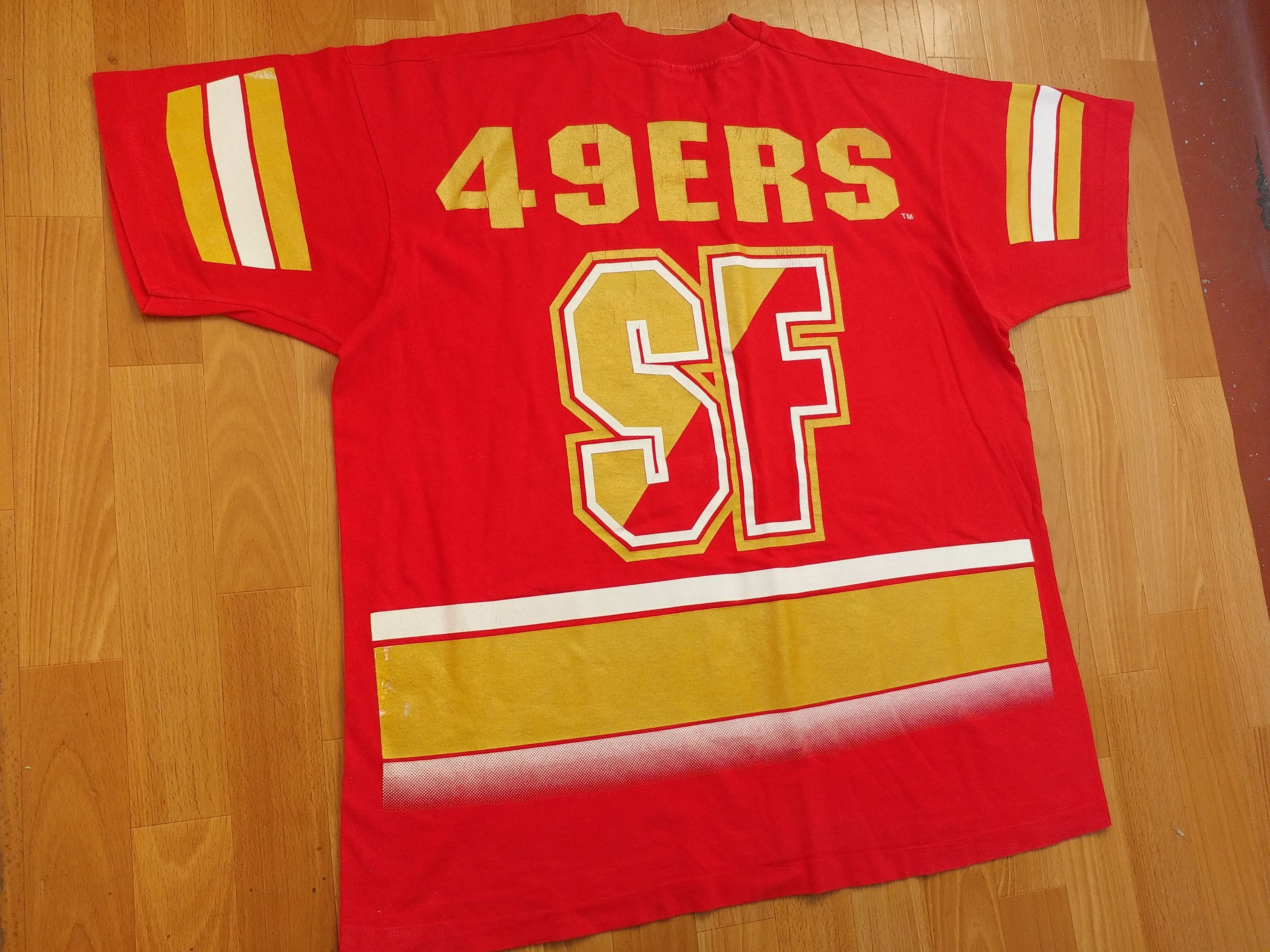 NFL × Vintage NFL San Francisco 49ers t-shirt, 1994 jersey, vintage XL Size US XL / EU 56 / 4 - 12 Thumbnail