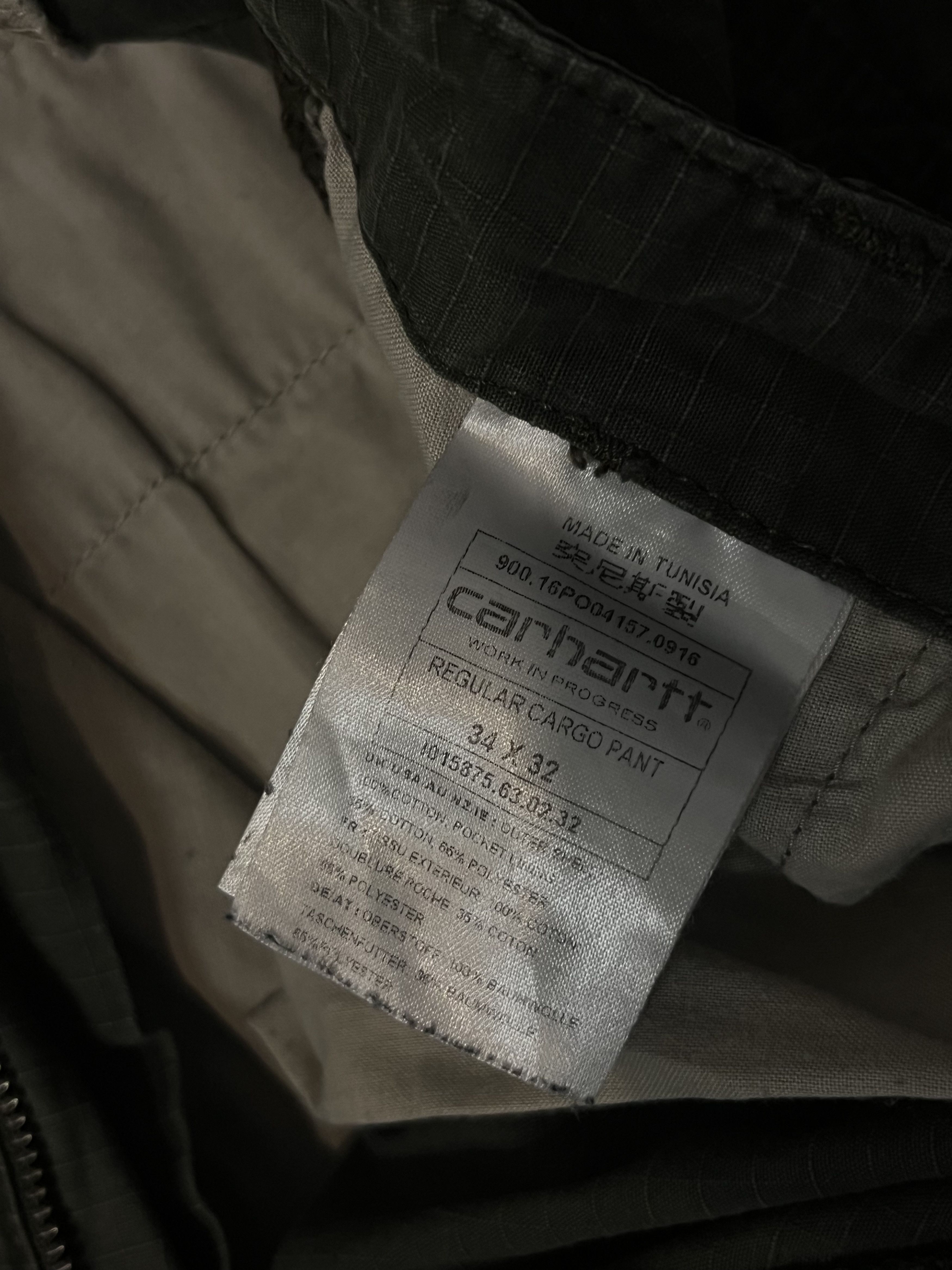 Carhartt × Vintage Vintage Carhartt Double Knee Cargo Pants 34x32 Size US 34 / EU 50 - 6 Thumbnail